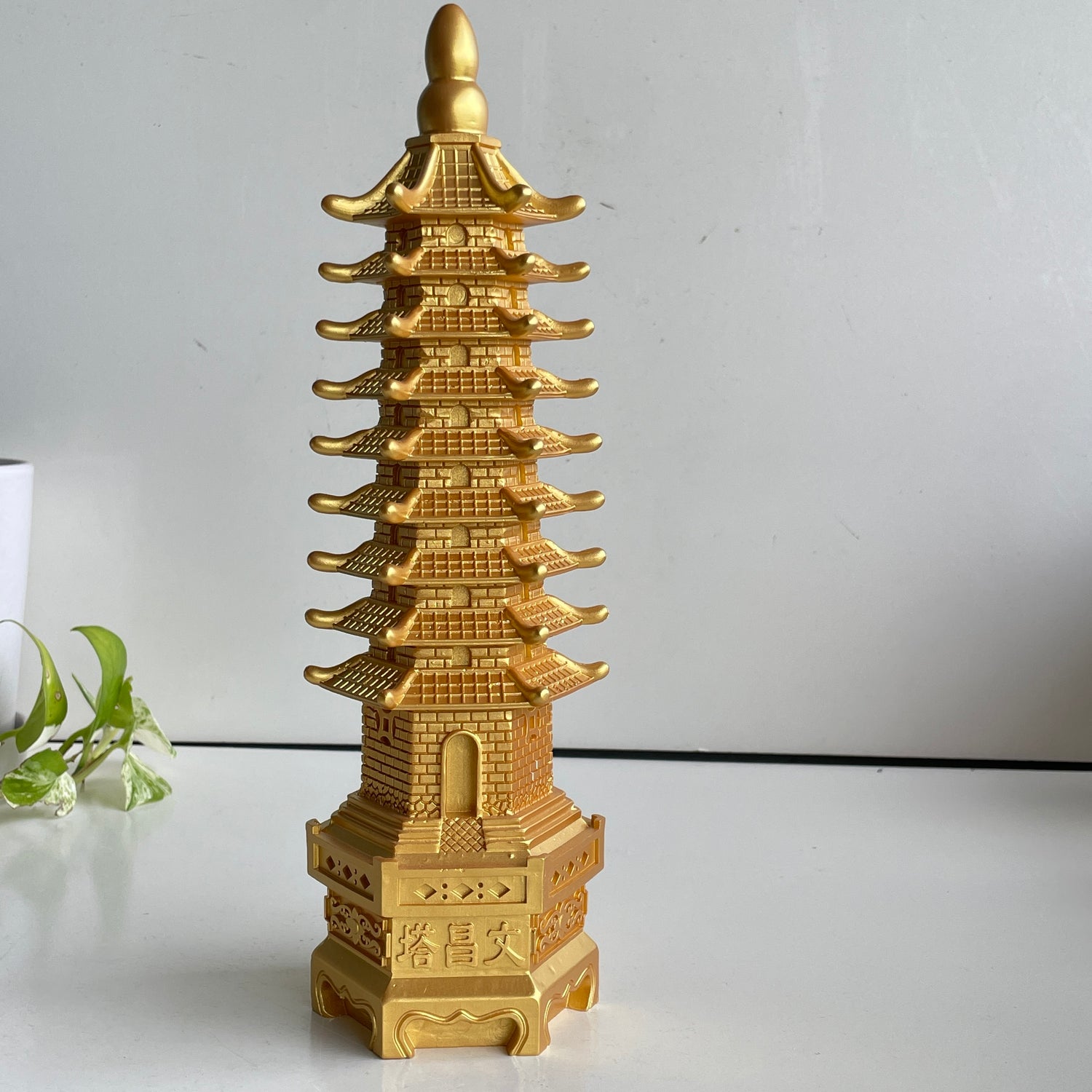 Gold Pagoda  Lge 9 Level