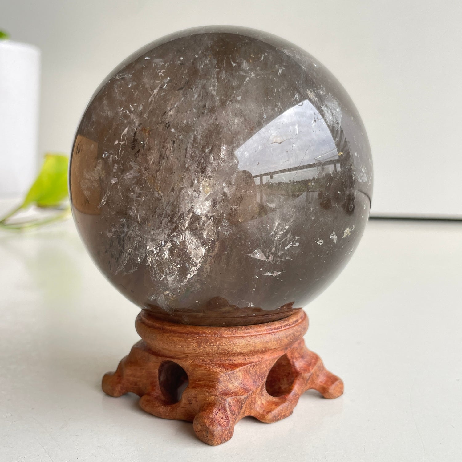 Smoky Quartz Sphere 8.3cm