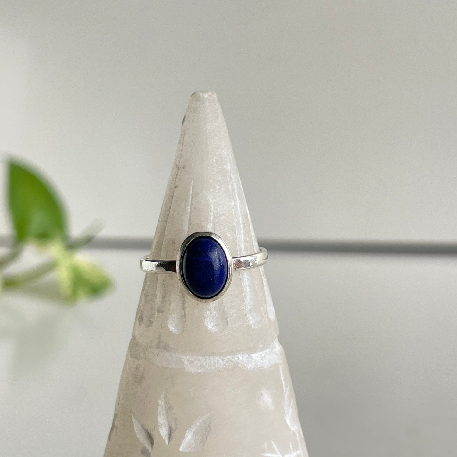 Lapis Lazuli Oval Ring
