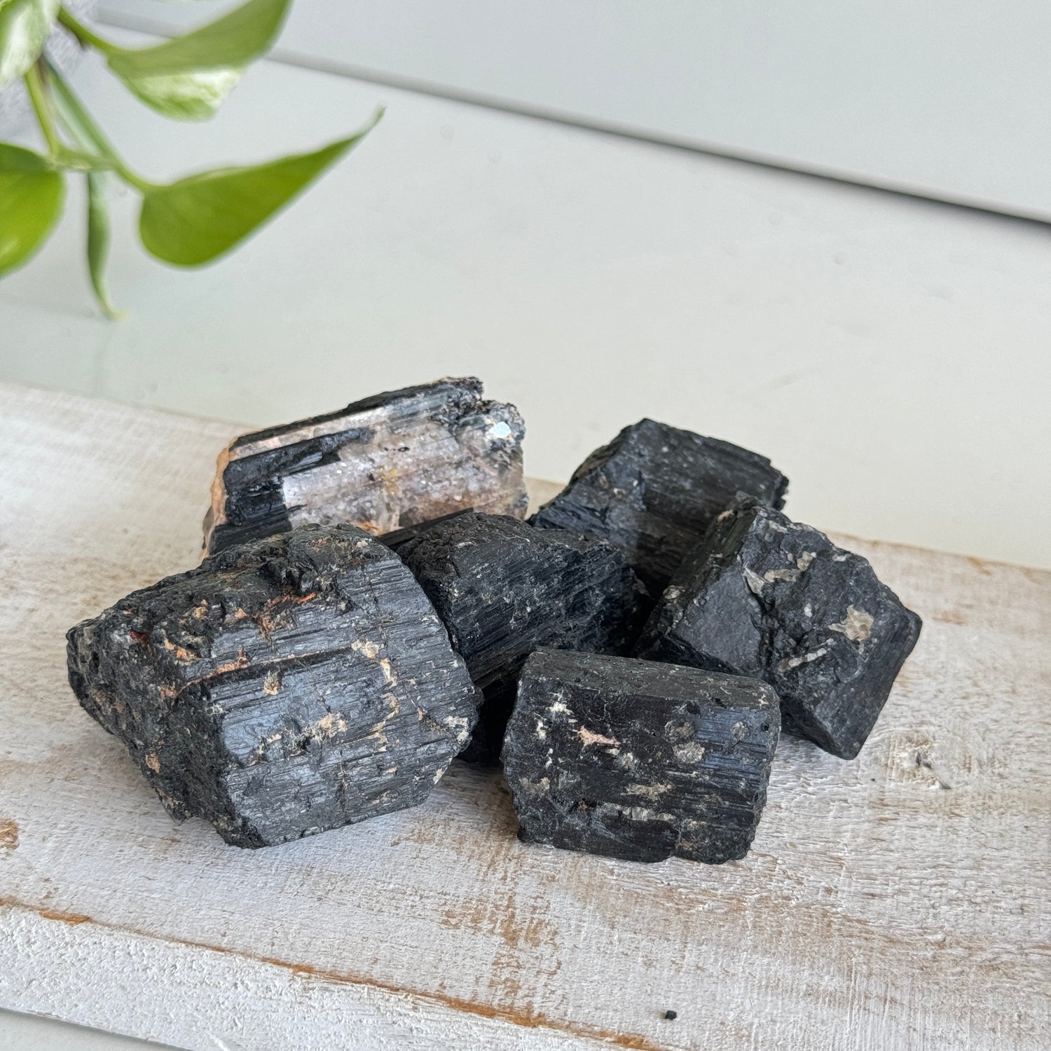 Black Tourmaline Mixed Raw Lge