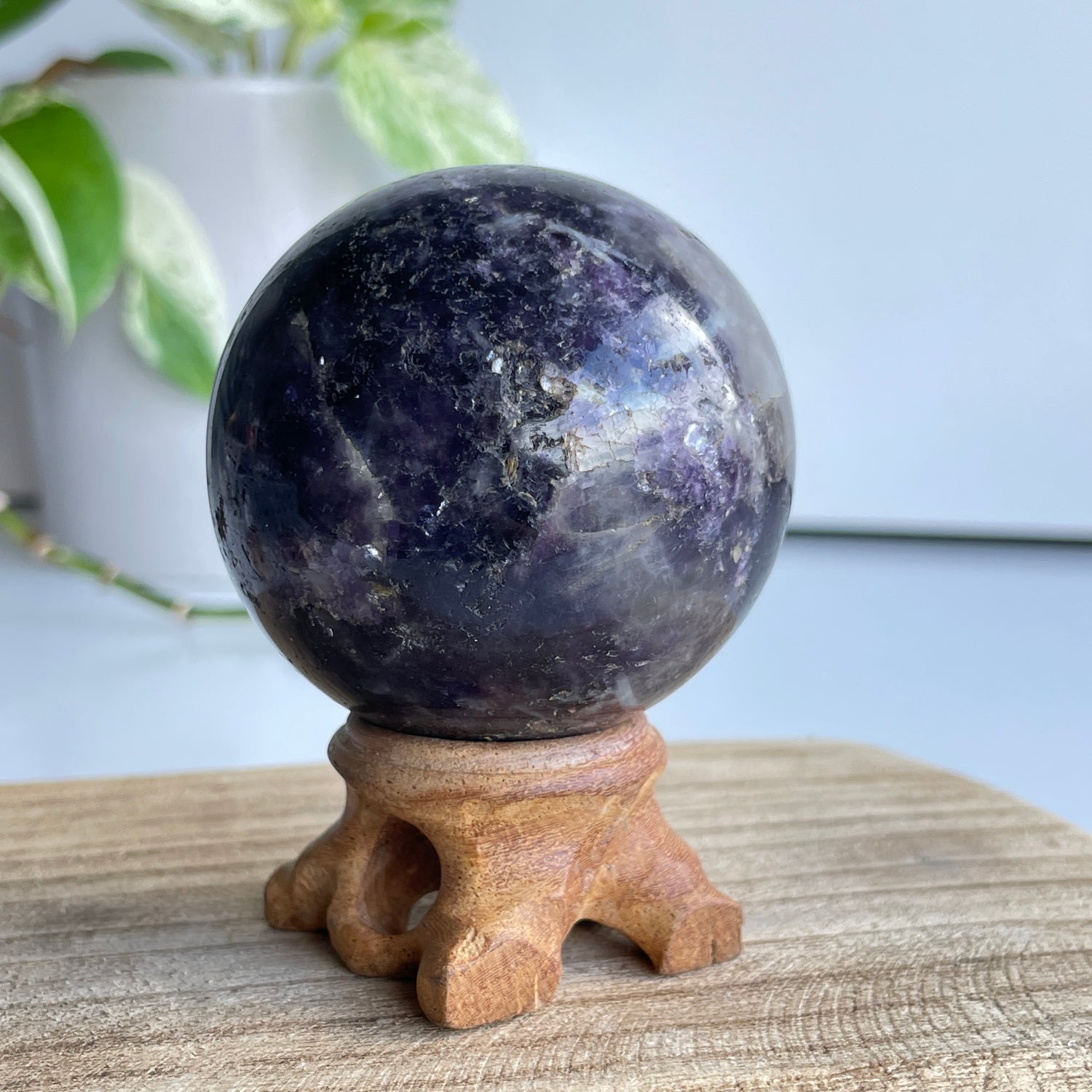 Lepidolite Sphere 5.8cm