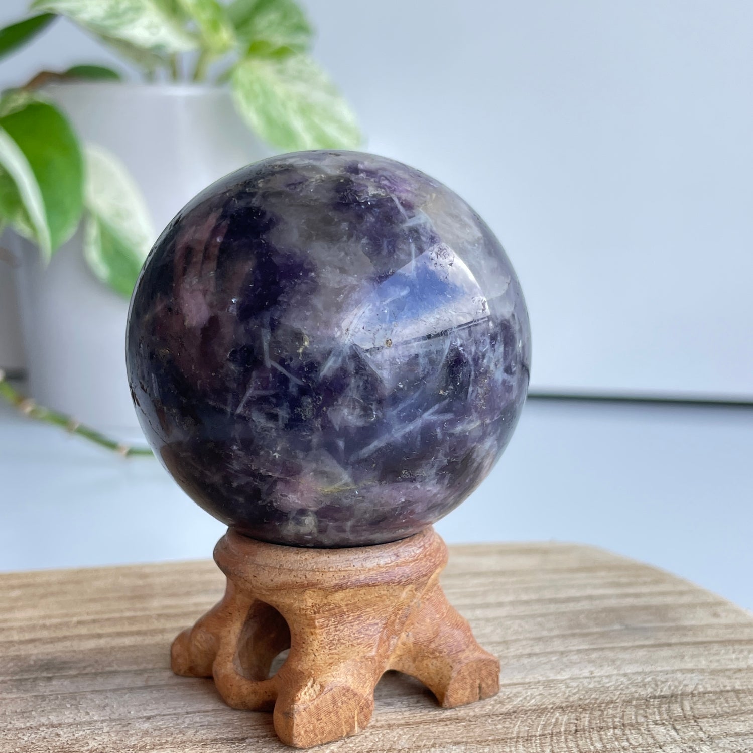 Lepidolite Sphere 5.8cm