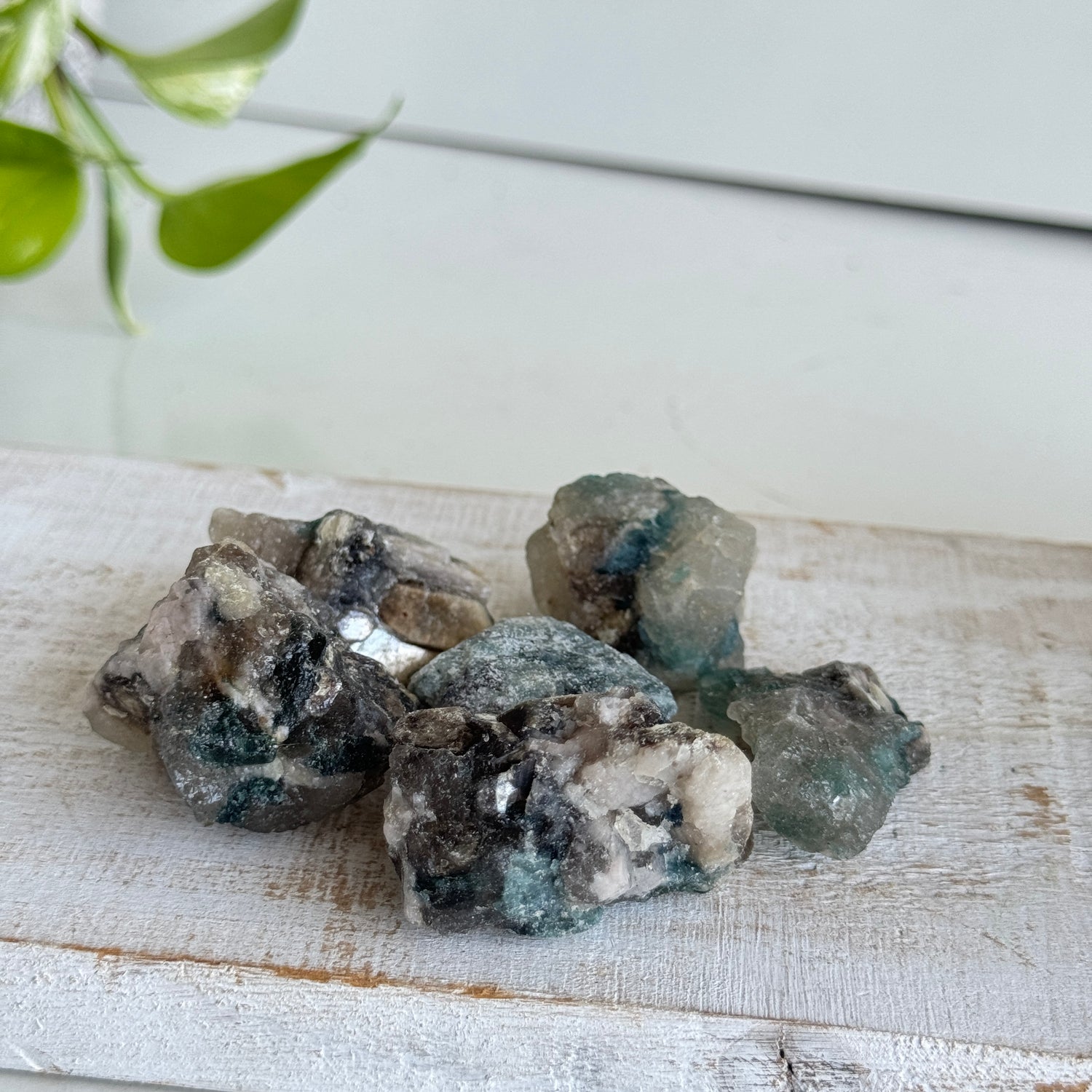 Blue Tourmaline In Quartz