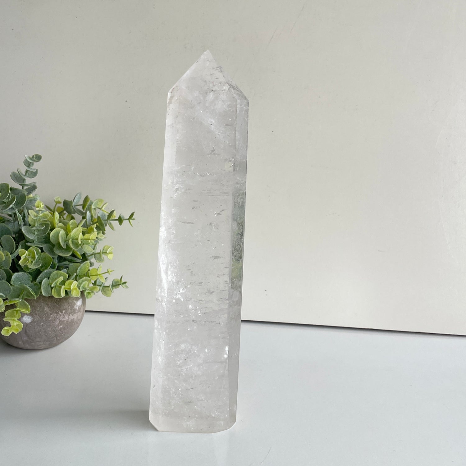 Clear Quartz Generator 29.5cm