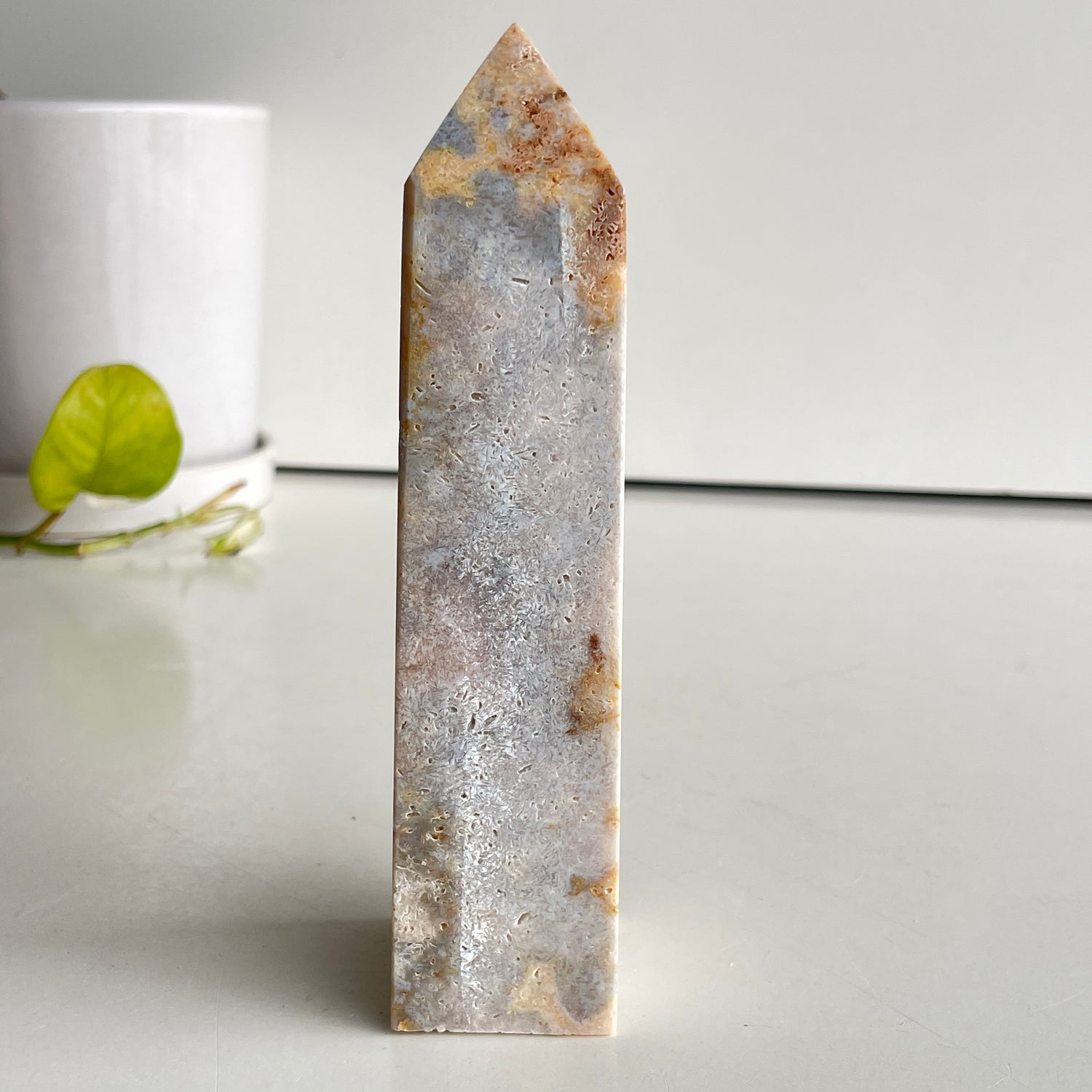 Pink Amethyst Obelisk 15.9cm
