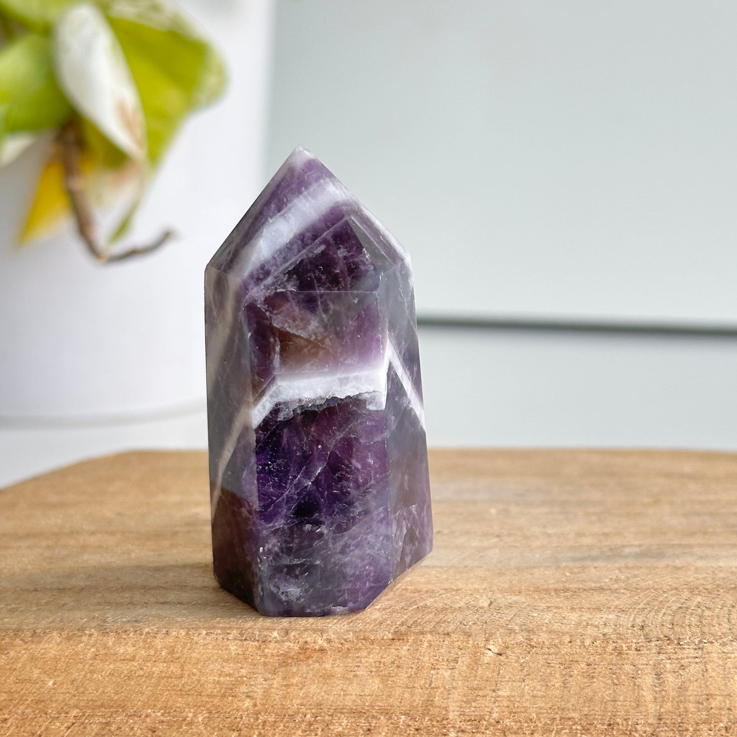 Chevron Amethyst Generator 6cm