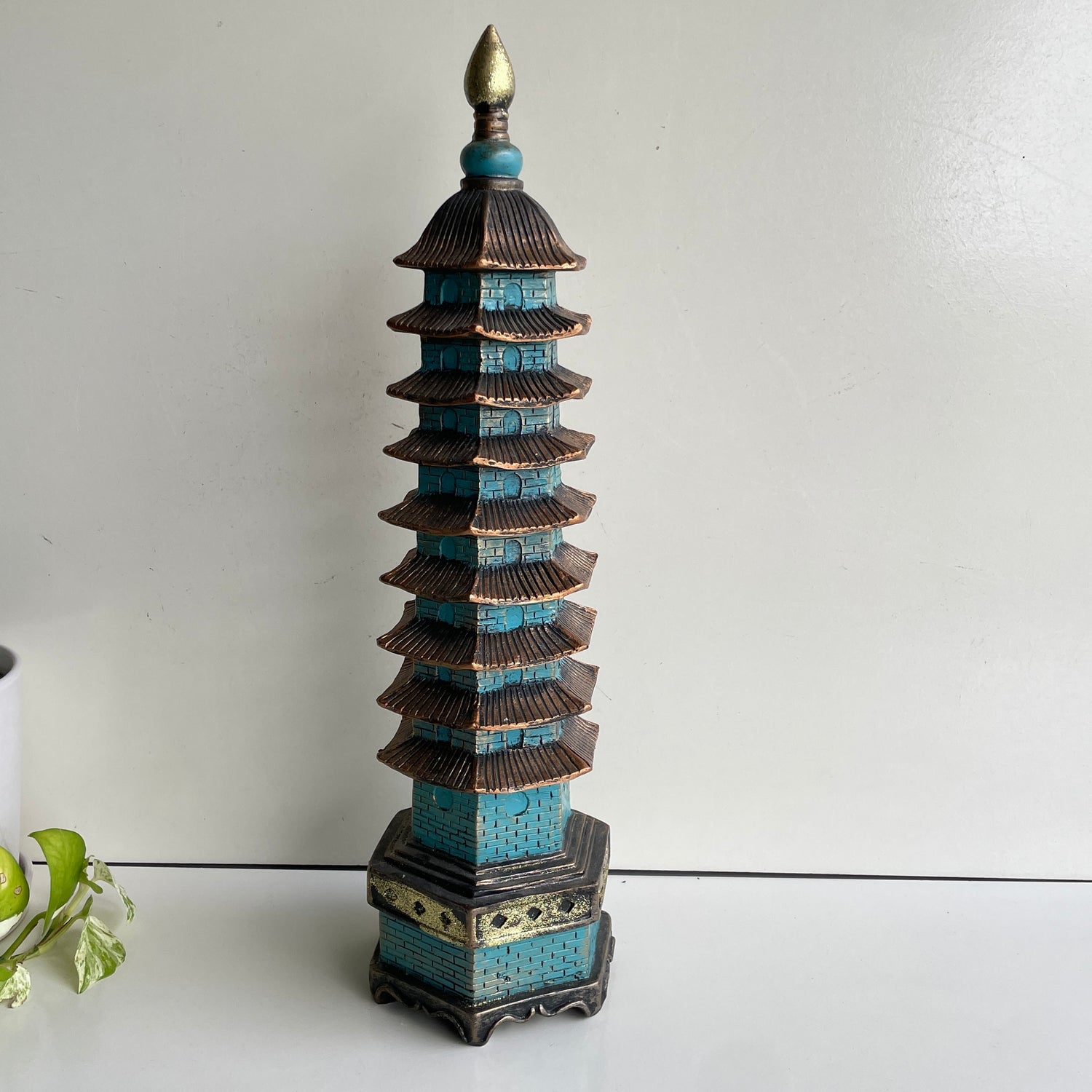 Turquoise Pagoda 50cm BUDDPAGT