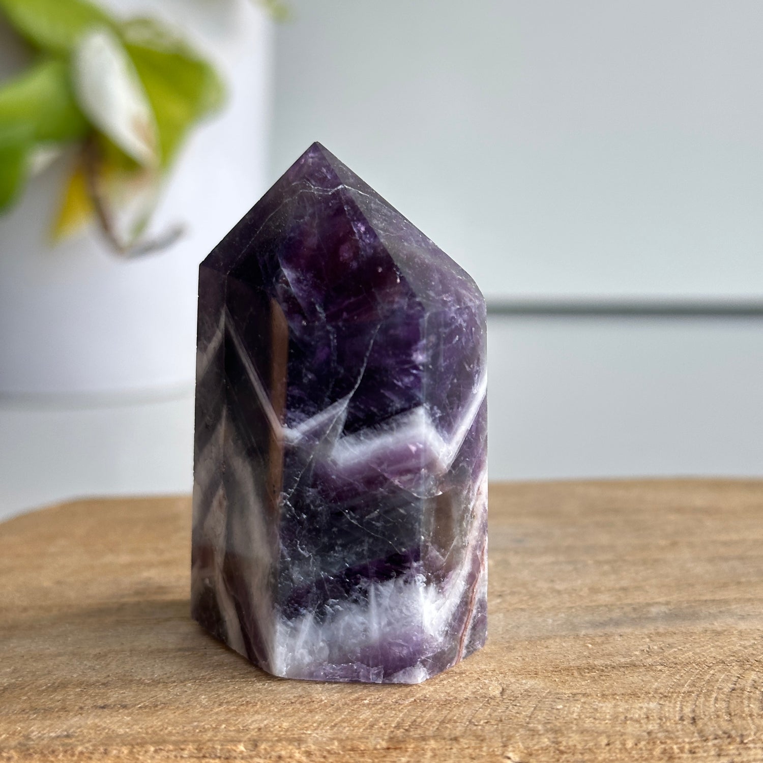 Chevron Amethyst Generator 6cm