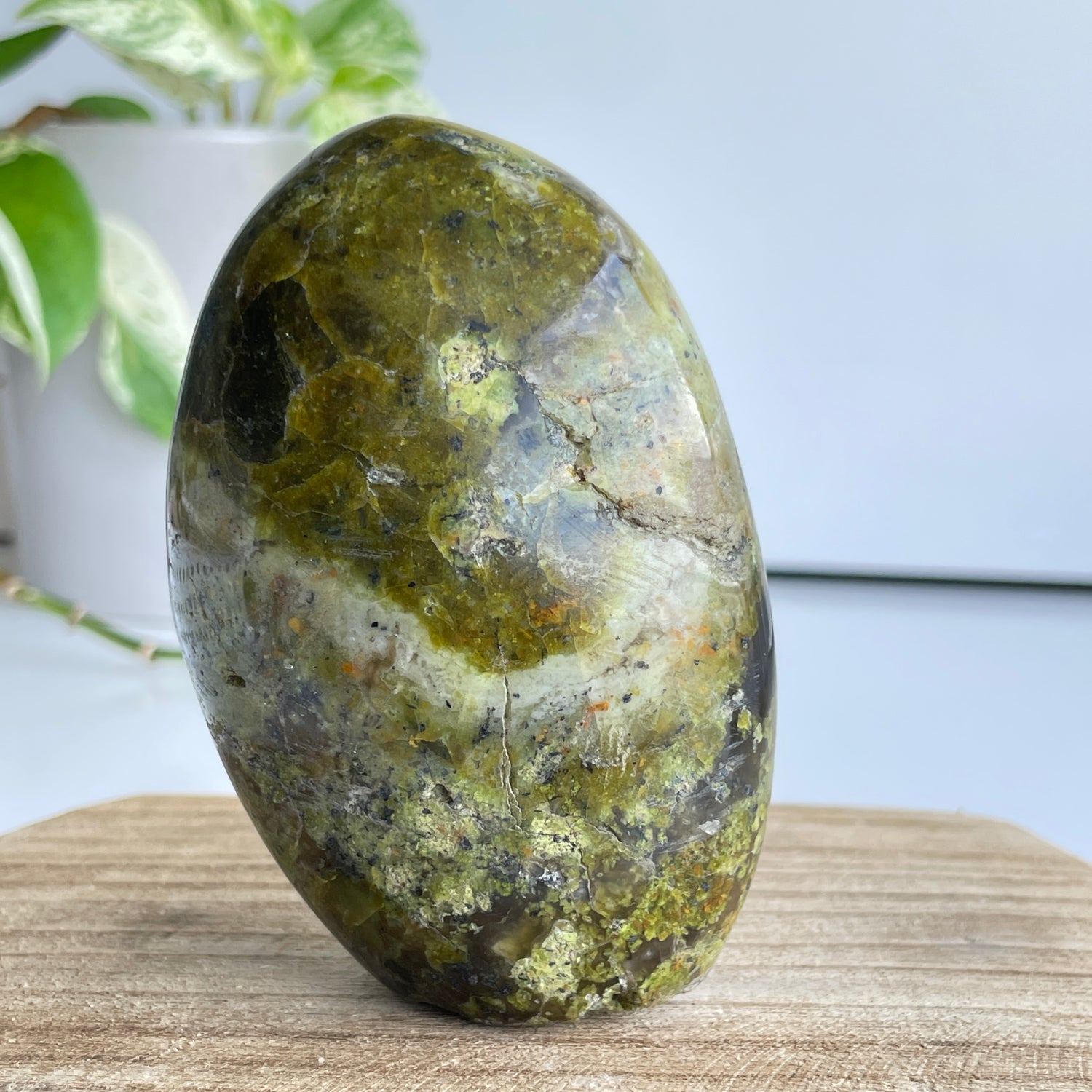 Green Opal Freeform 9.4cm