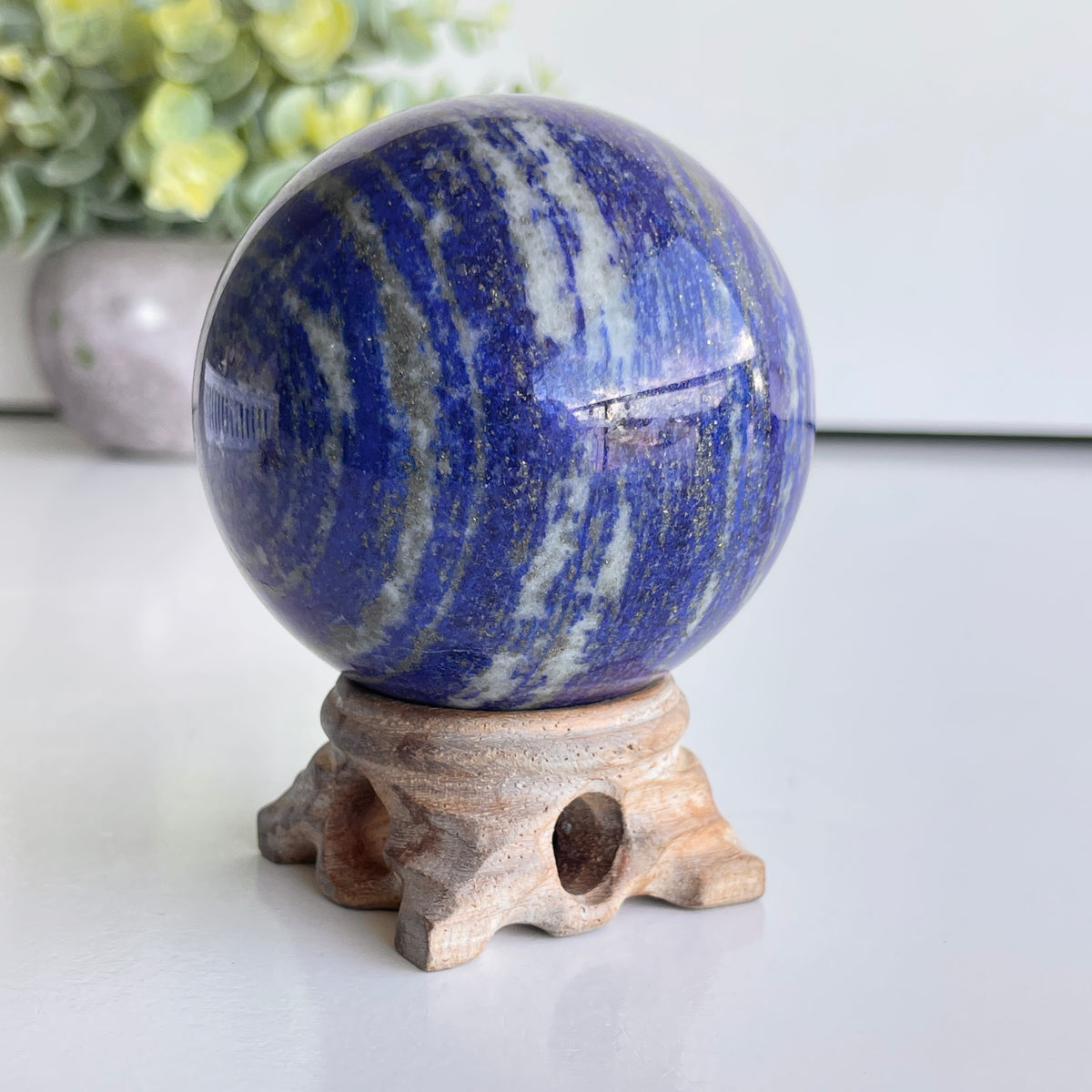 Lapis Lazuli Sphere 6.4cm