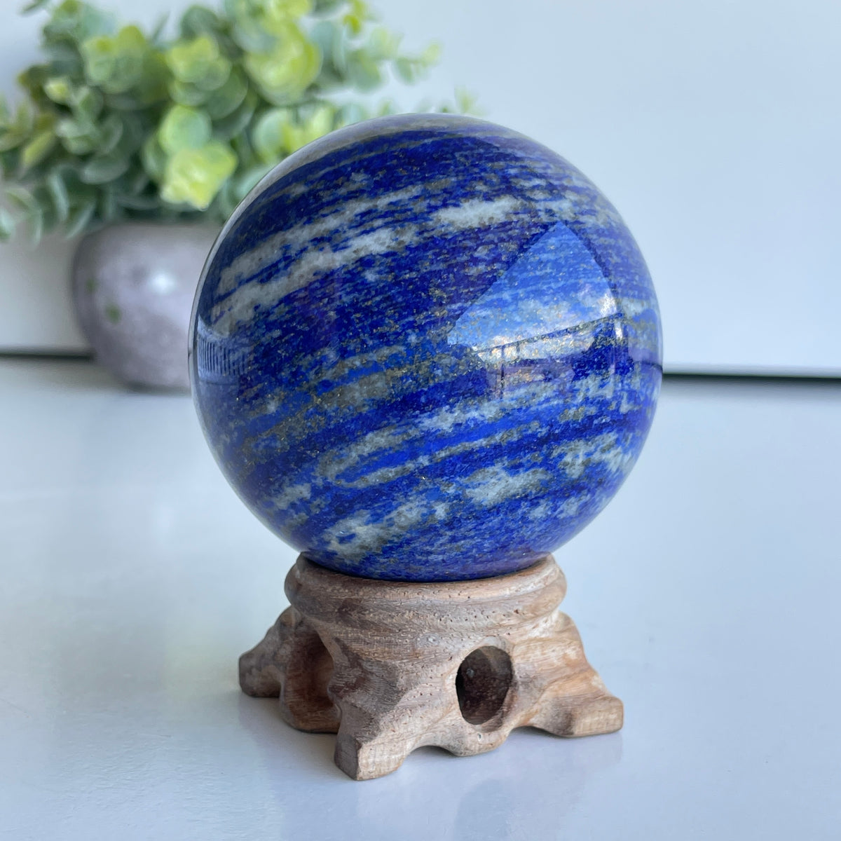 Lapis Lazuli Sphere 6.4cm