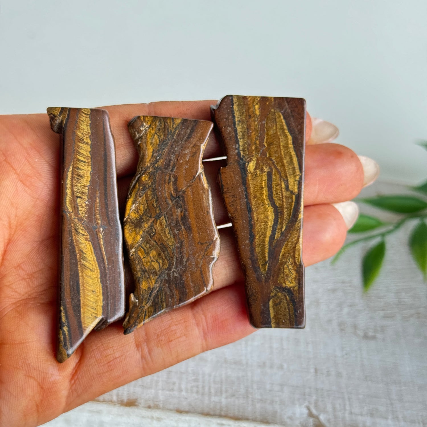 Tigers Eye Polished Chunk