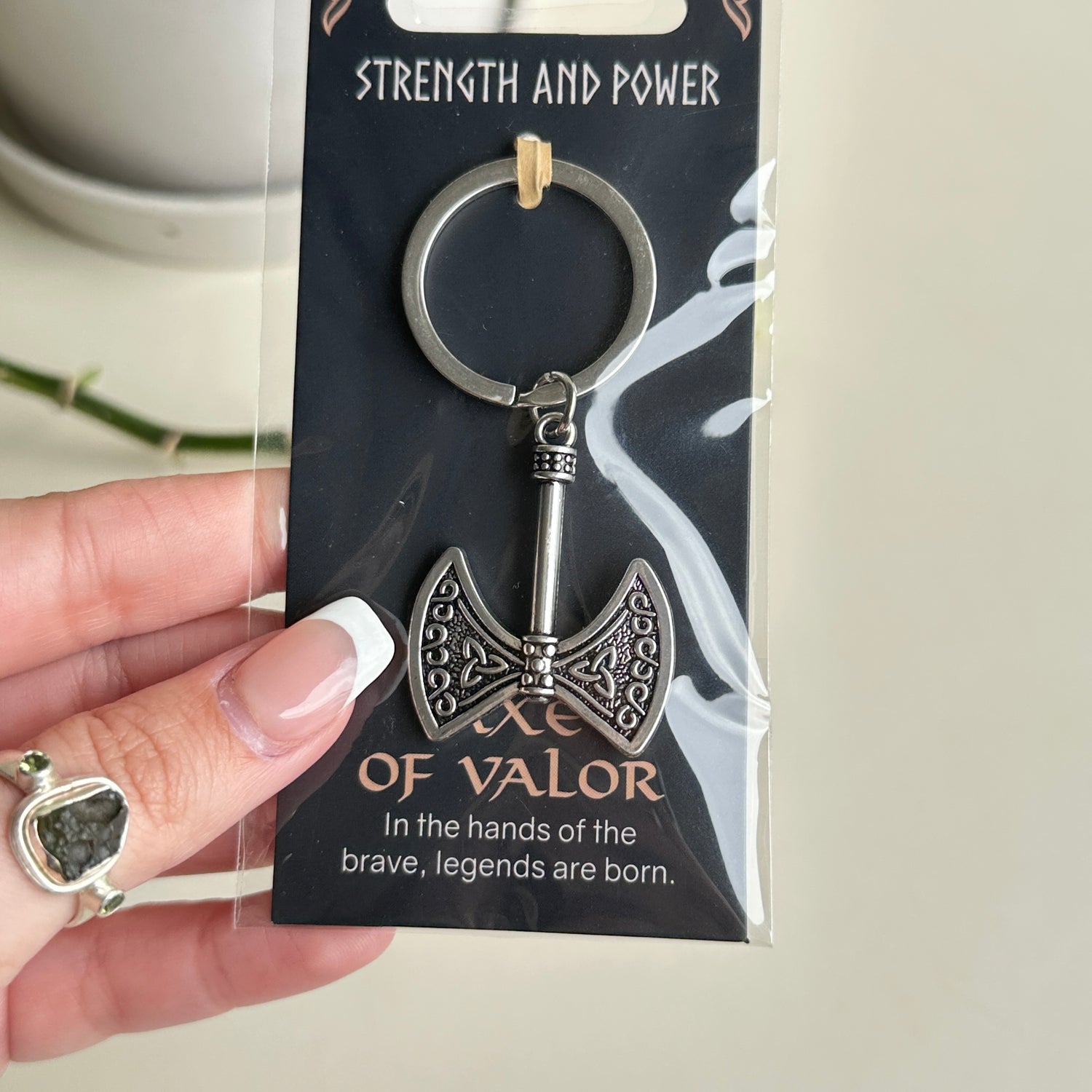 Axe Of Valor Keychain NM40526