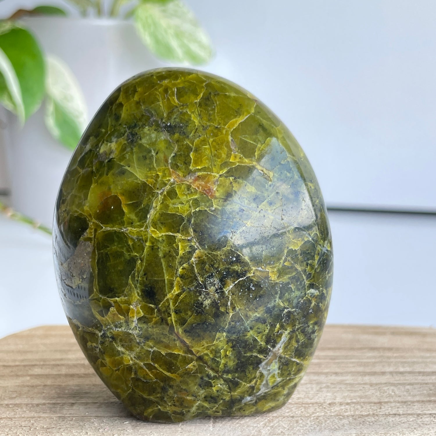 Green Opal Freeform 7.8cm