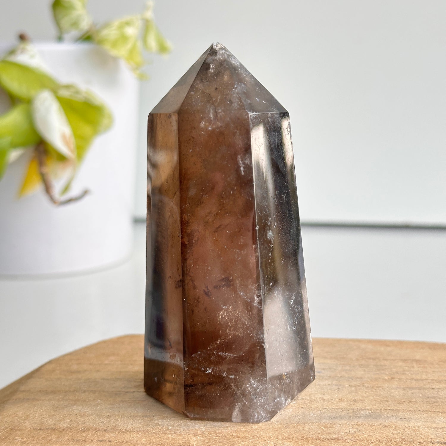 Smoky Quartz Generator 10.1cm (CHIPPED)