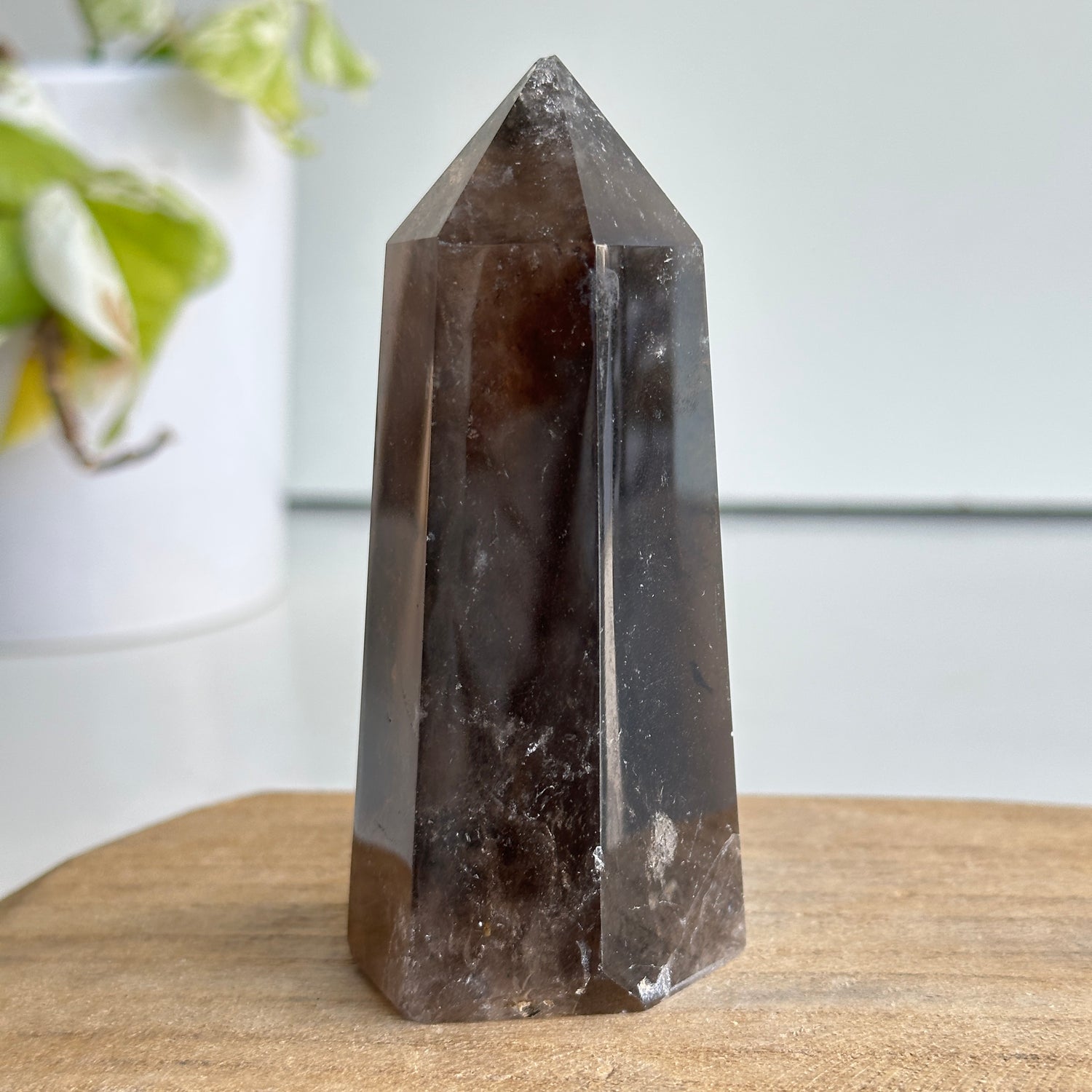 Smoky Quartz Generator 10.1cm (CHIPPED)