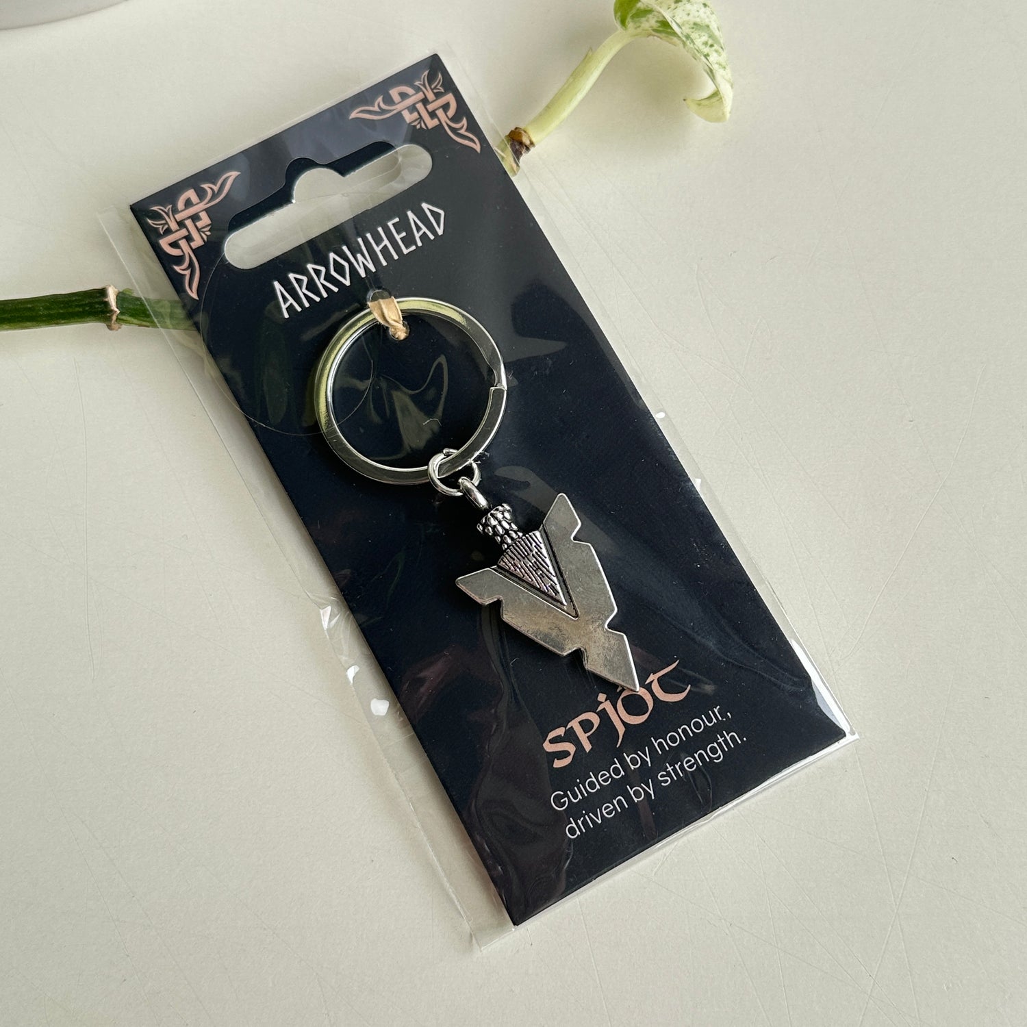 Spjot Arrowhead Keychain NM40326