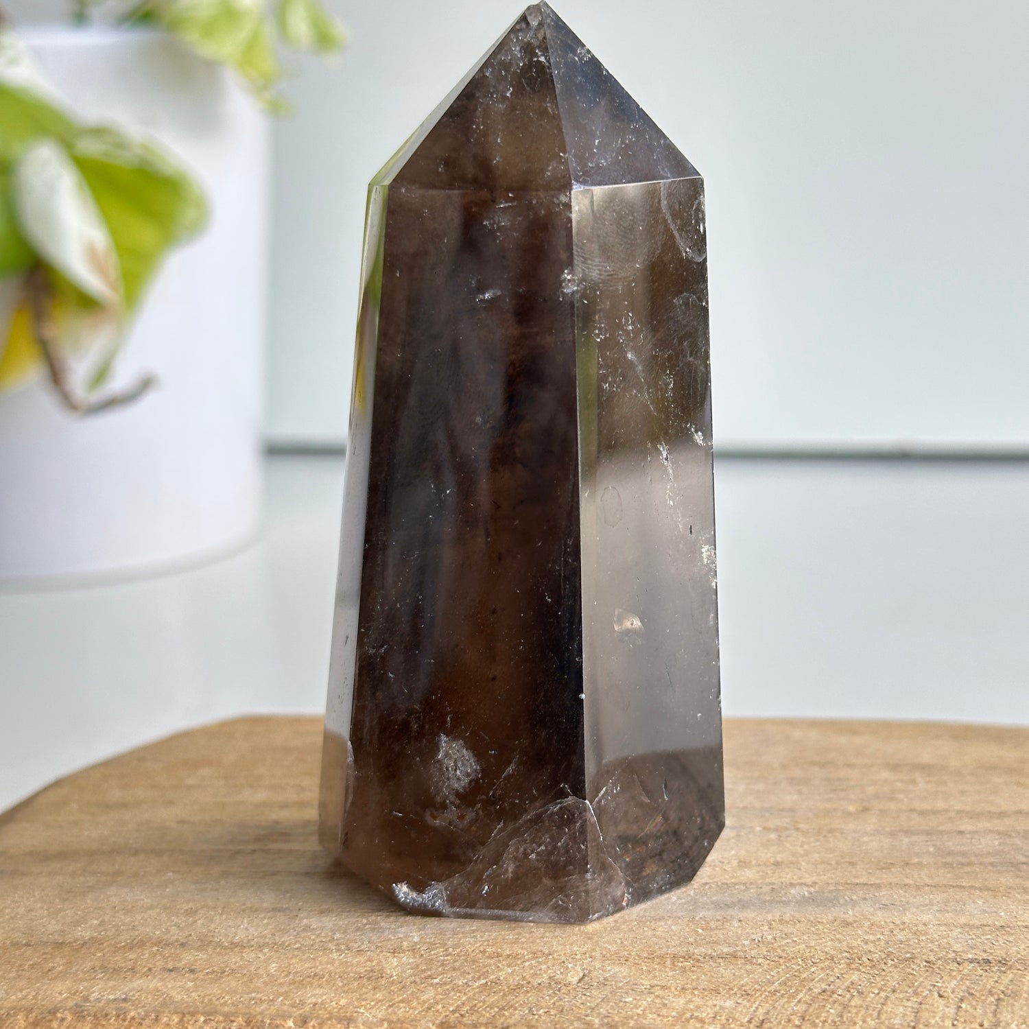 Smoky Quartz Generator 10.1cm (CHIPPED)