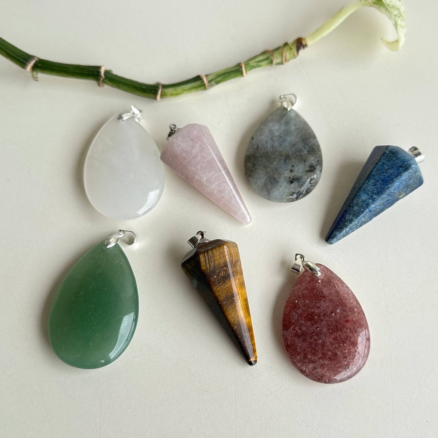 Mixed Crystal Pendants