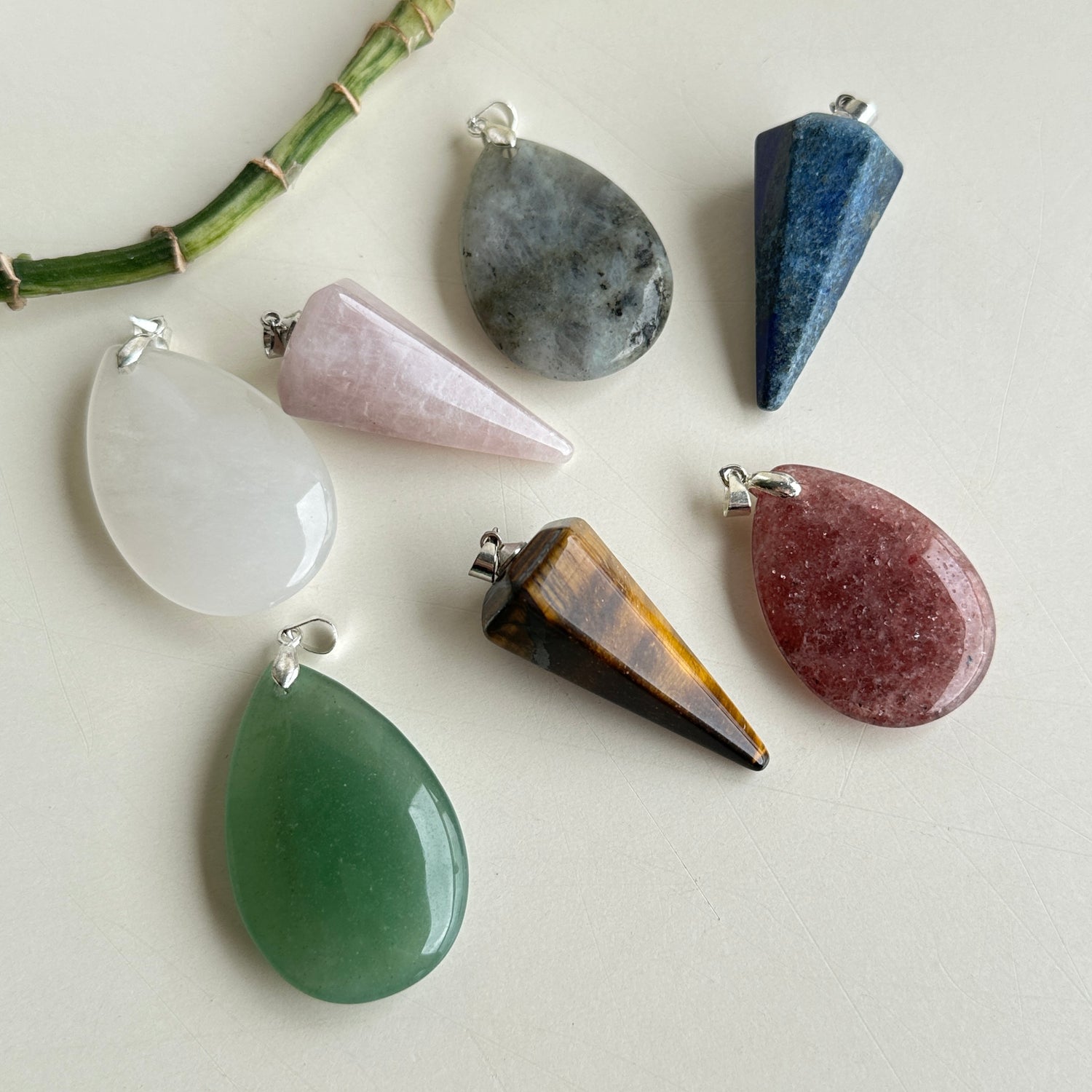 Mixed Crystal Pendants