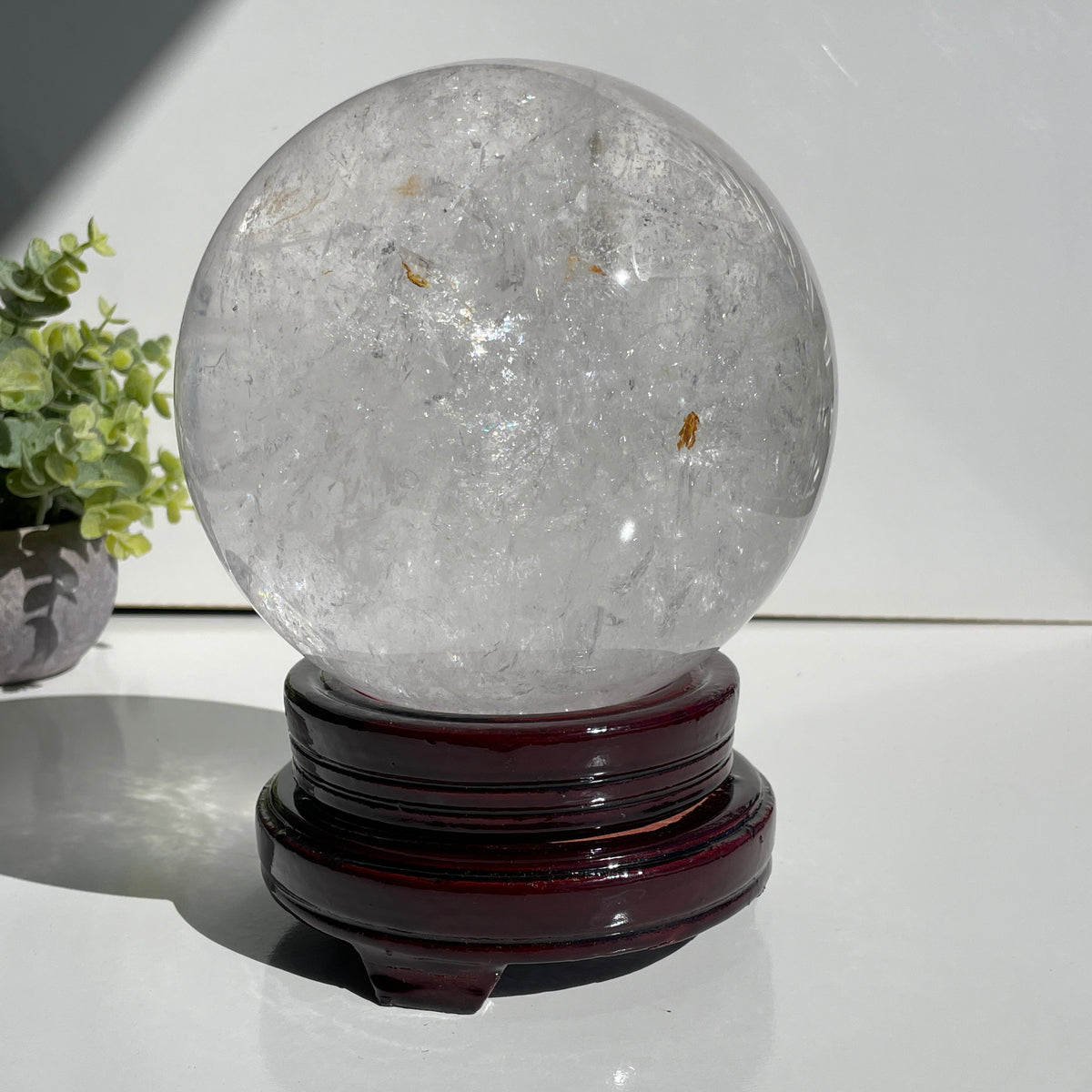 Clear Quartz Sphere 15.8cm - High Quality