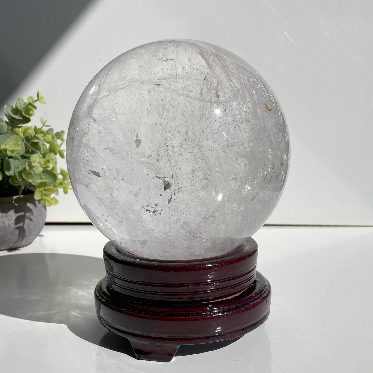 Clear Quartz Sphere 15.8cm - High Quality