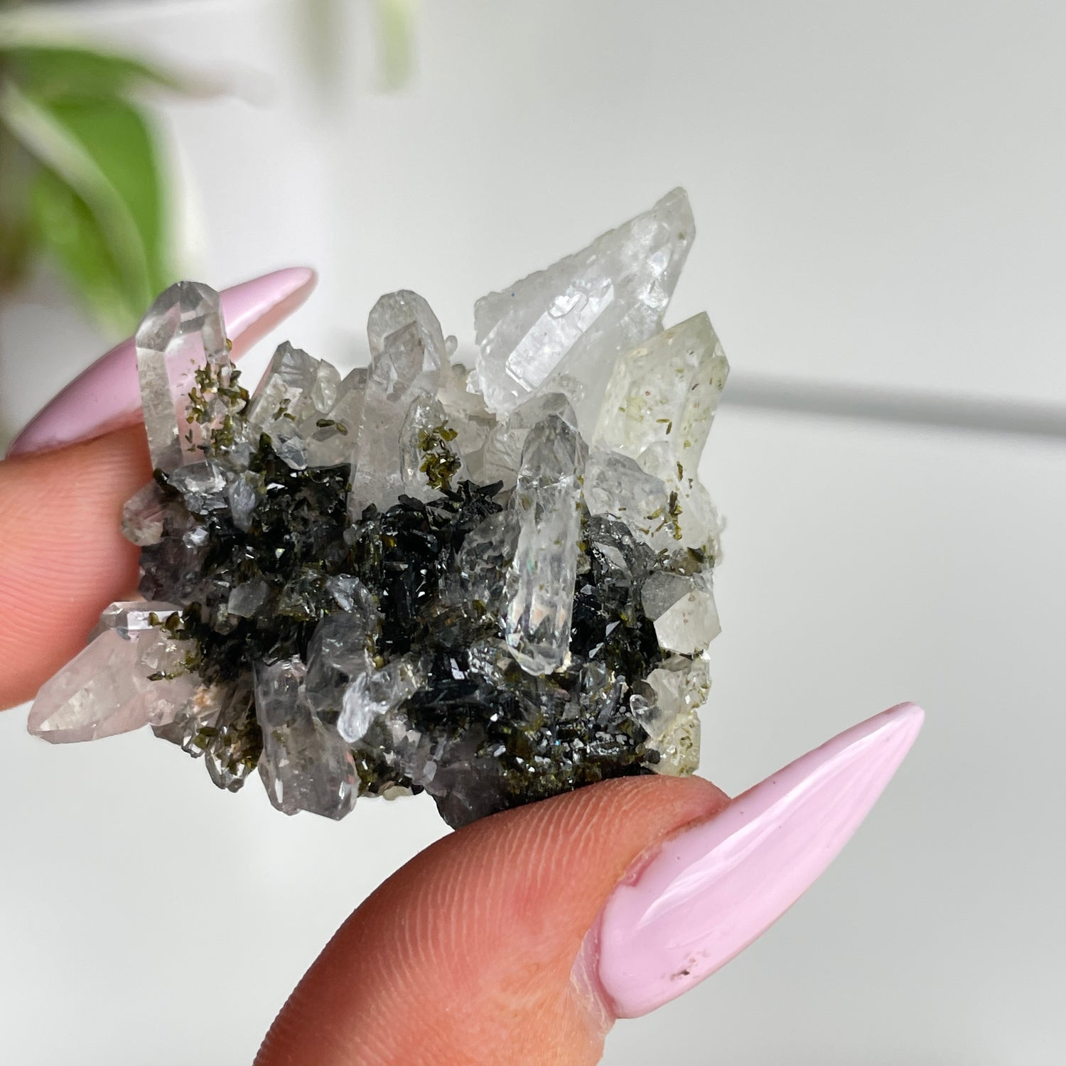Epidote & Quartz Cluster 30g - High Quality