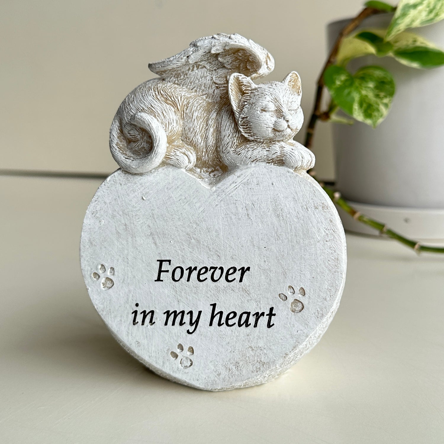 Pet Memorial Heart MEMHEACR - Cat
