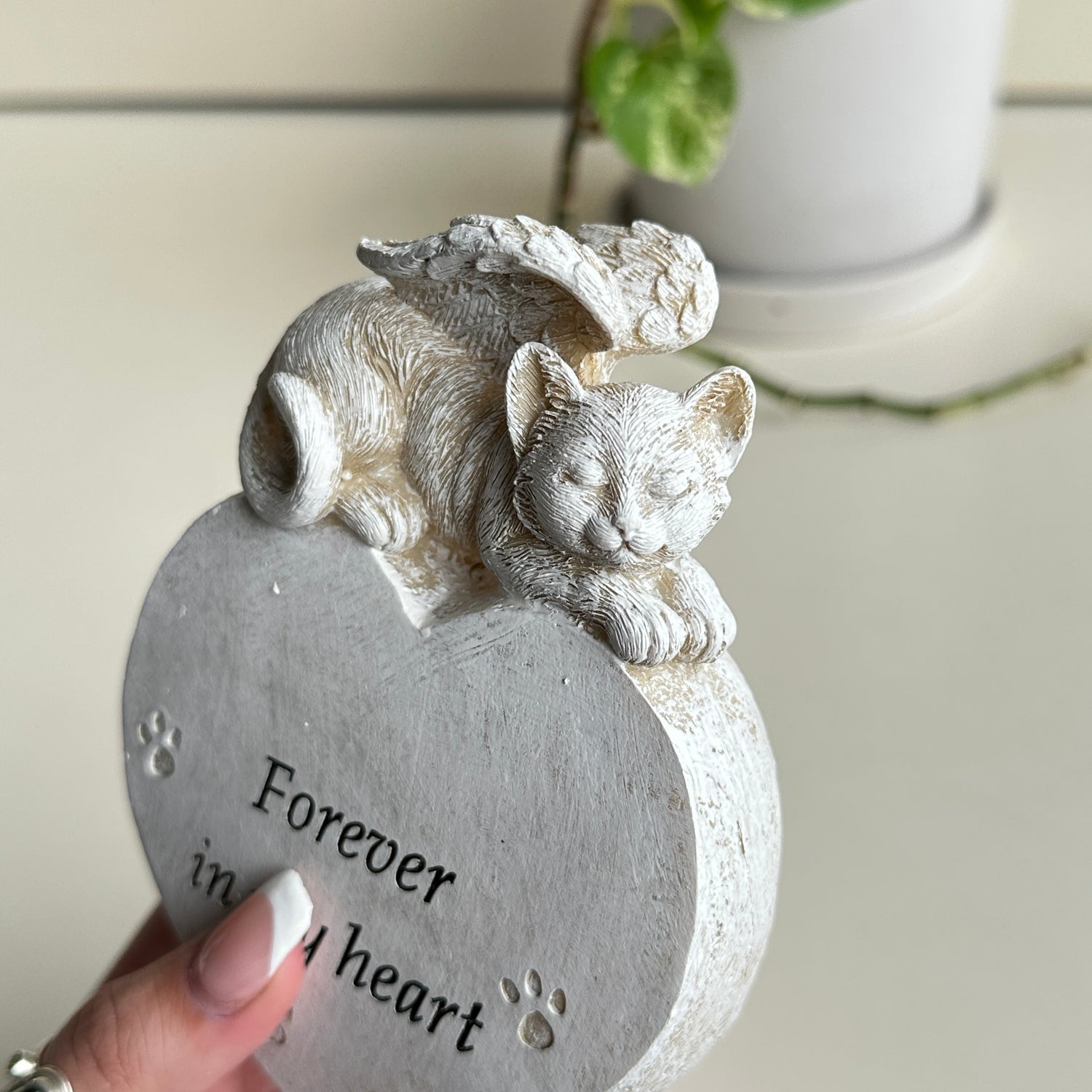 Pet Memorial Heart MEMHEACR - Cat