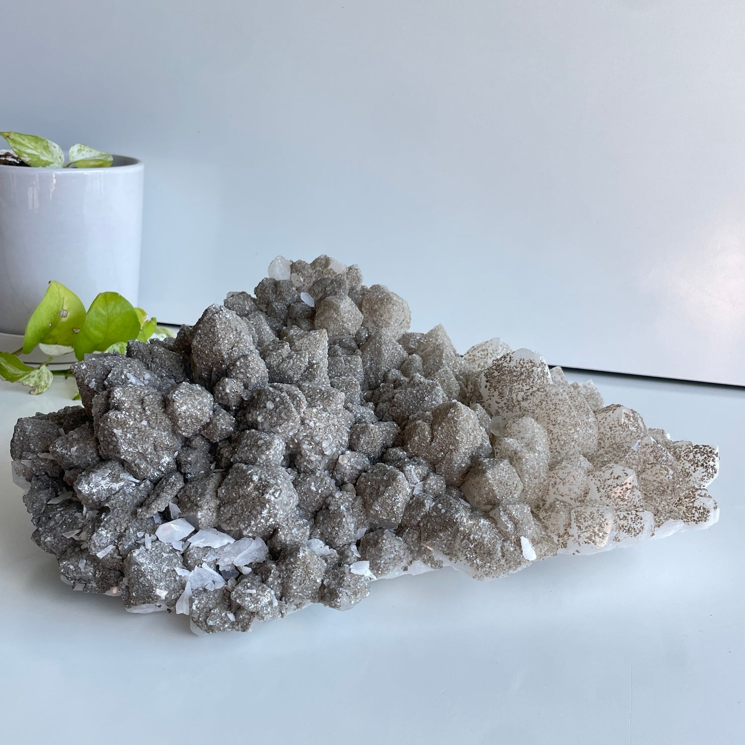 Druzy Coated Candle Quartz 7.466kg