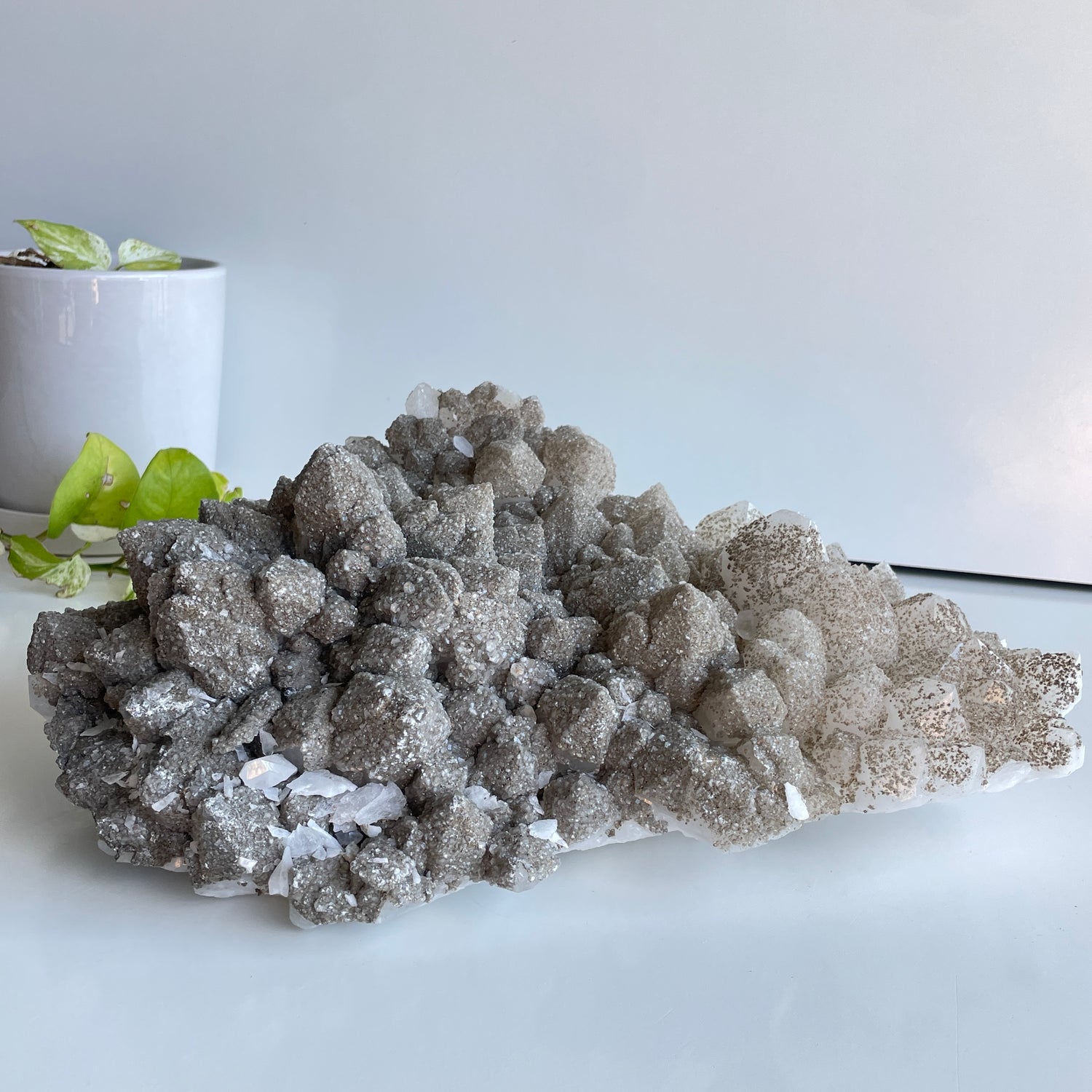 Druzy Coated Candle Quartz 7.466kg