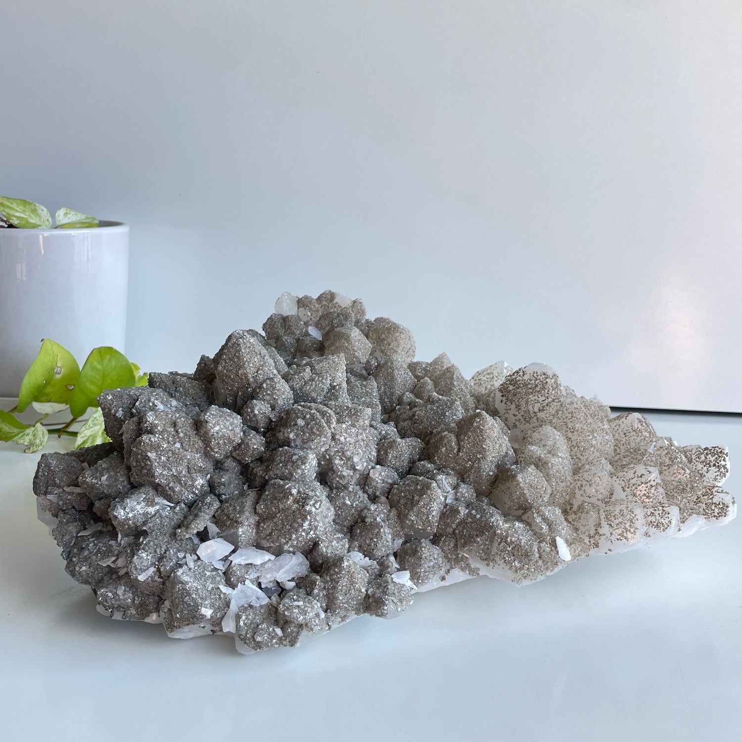 Druzy Coated Candle Quartz 7.466kg