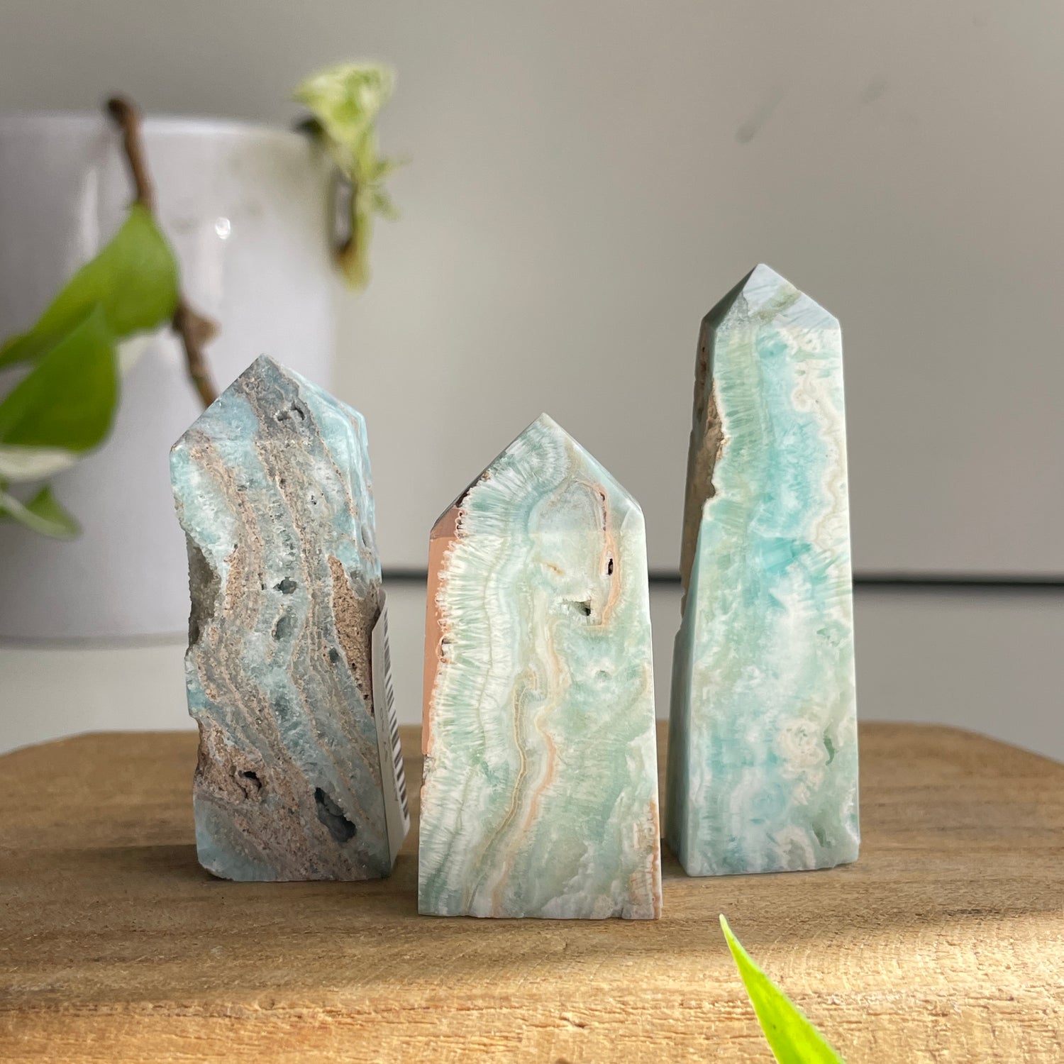 Aragonite Obelisk Sml