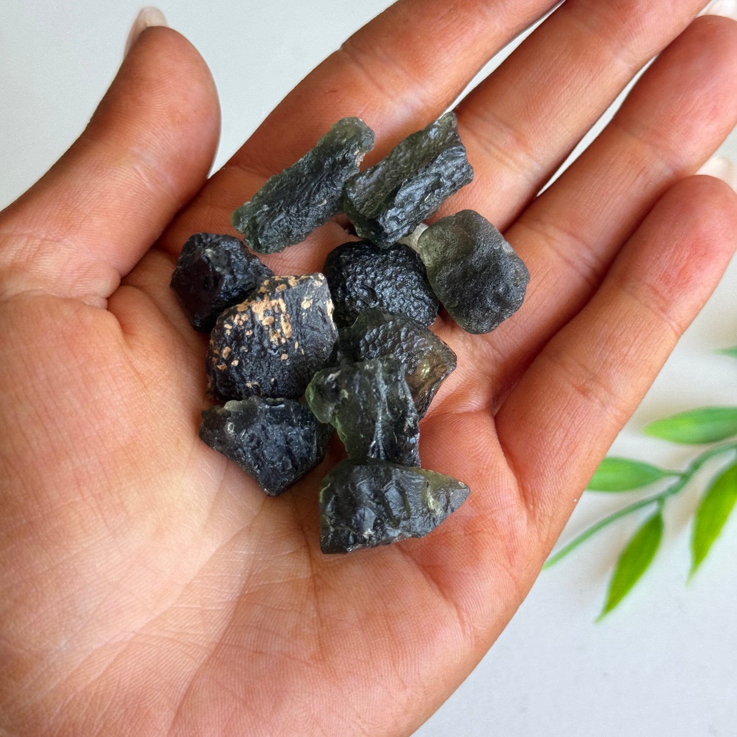 Moldavite Pce 2-3g