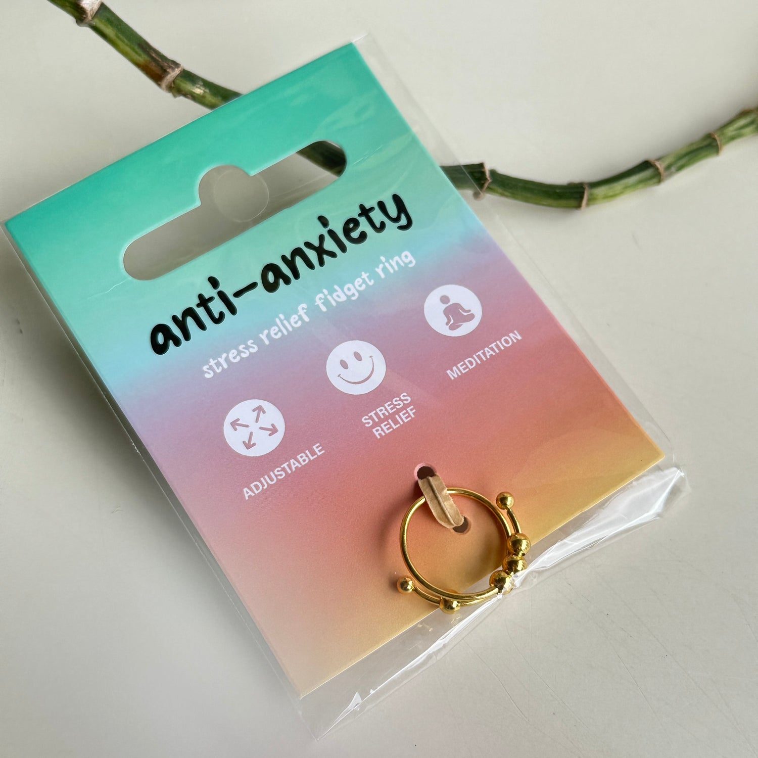 Anti Anxiety Copper Ring MO17325