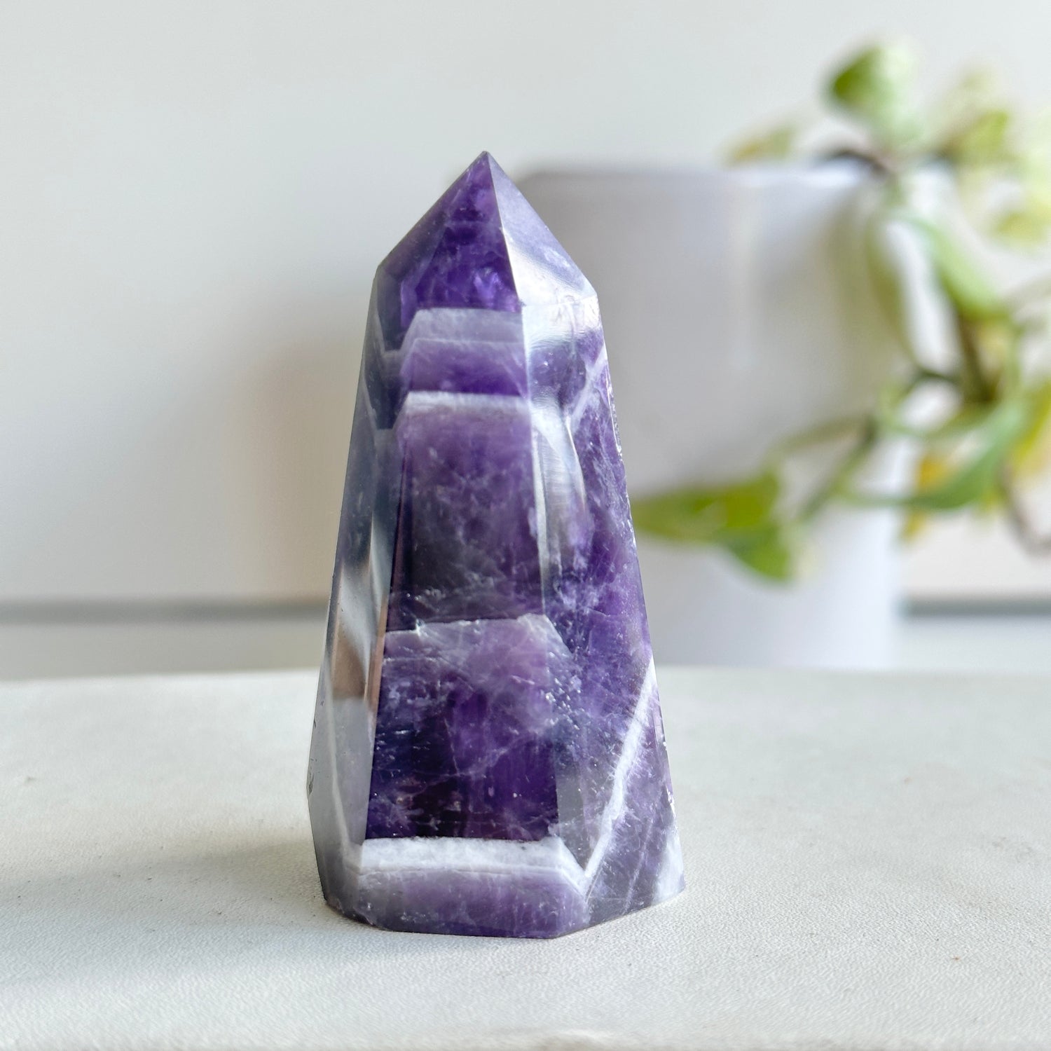Chevron Amethyst Generator 6.4cm