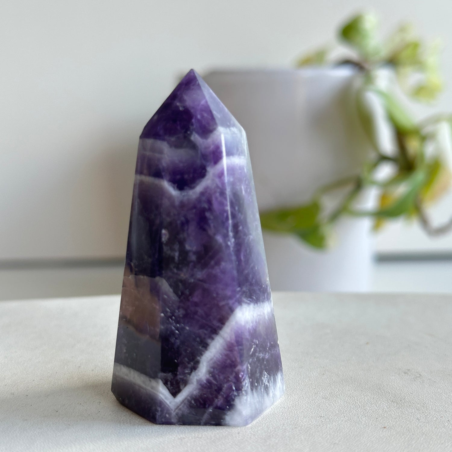 Chevron Amethyst Generator 6.4cm