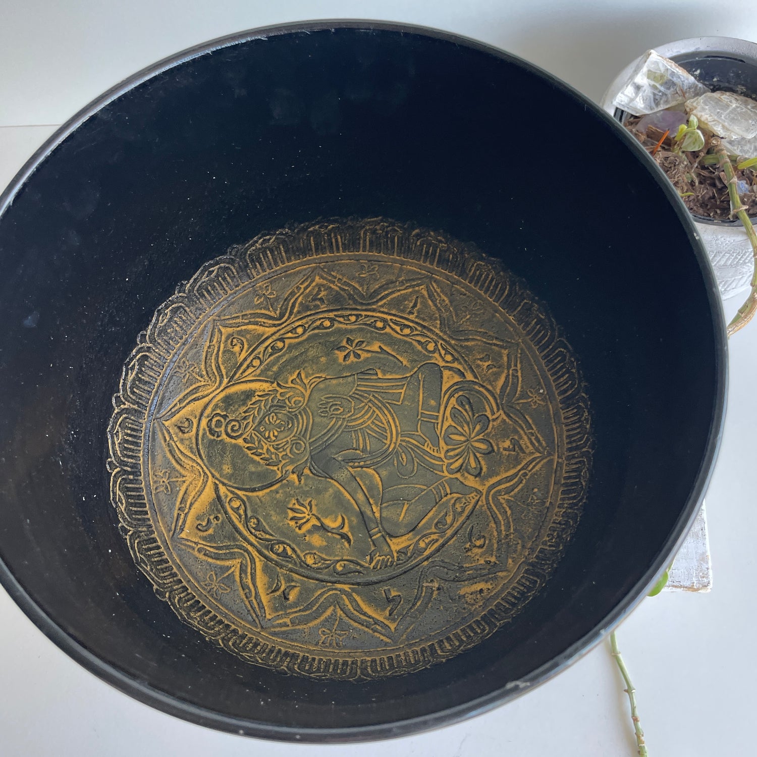 Lotus Buddha Singing Bowl BS567B