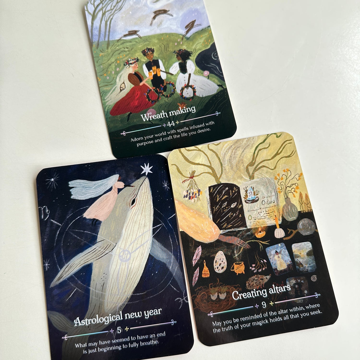 Seasons Of The Witch Ostara Oracle Cards Lorraine Anderson