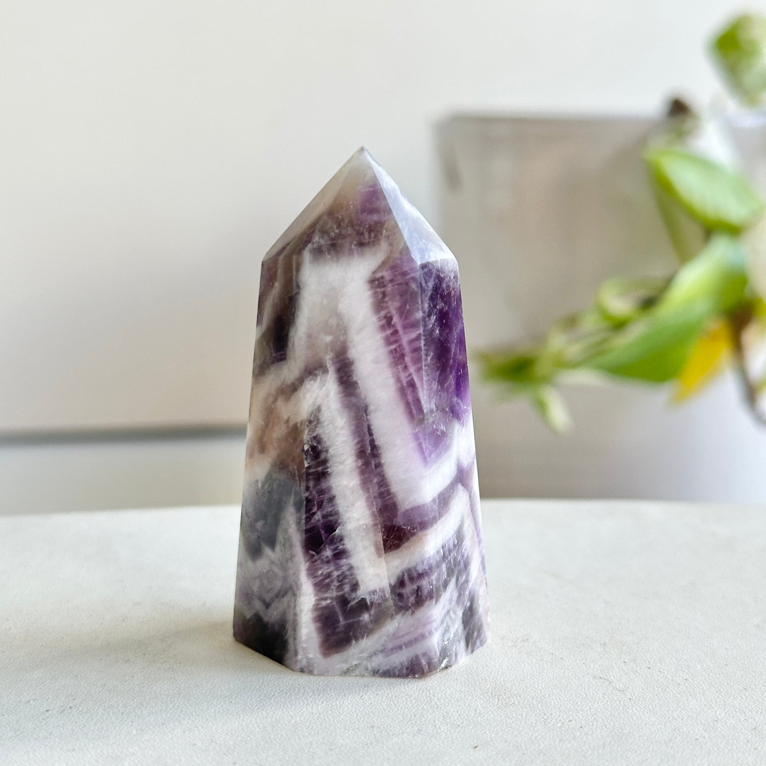 Chevron Amethyst Generator 6.4cm