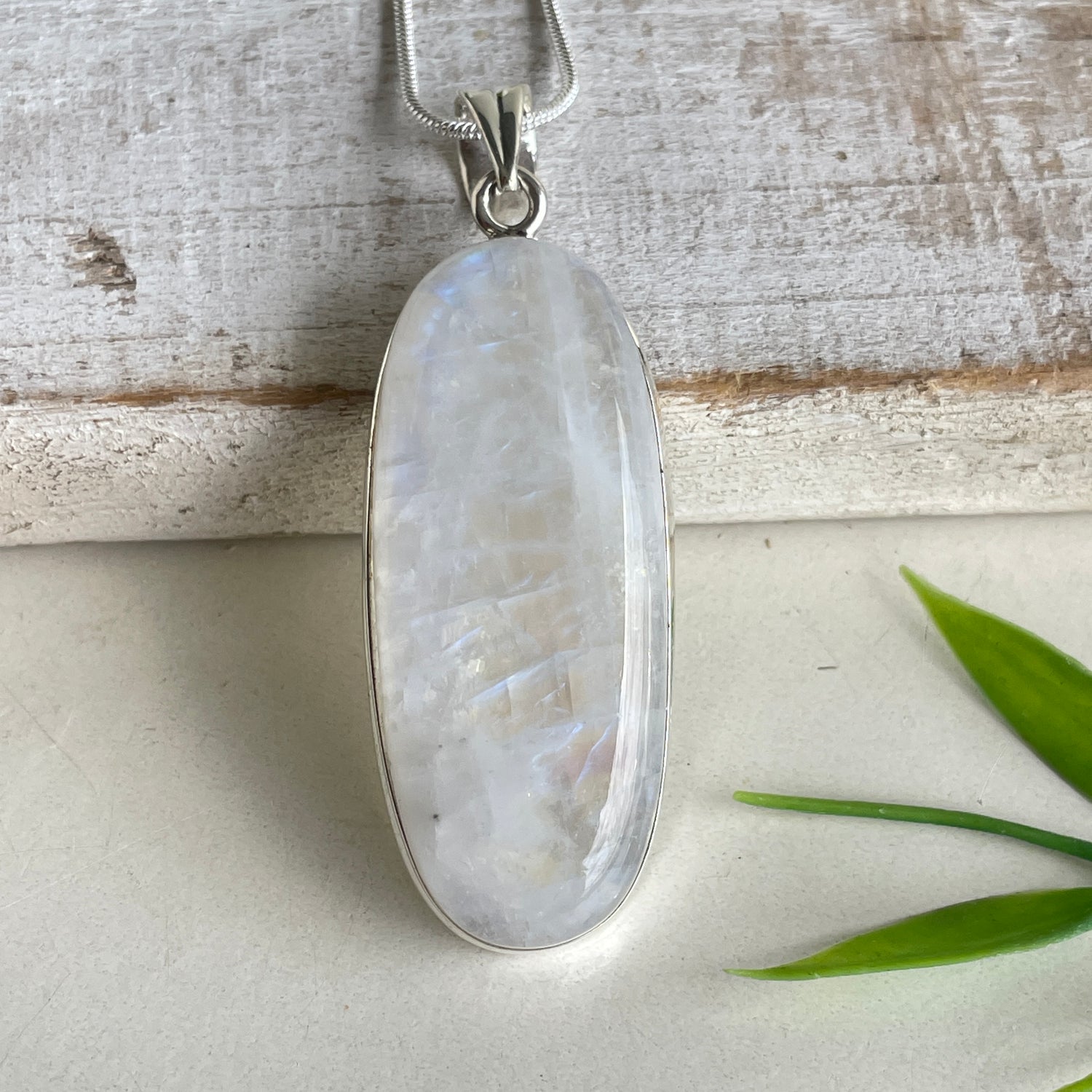 Moonstone Oval Pendant