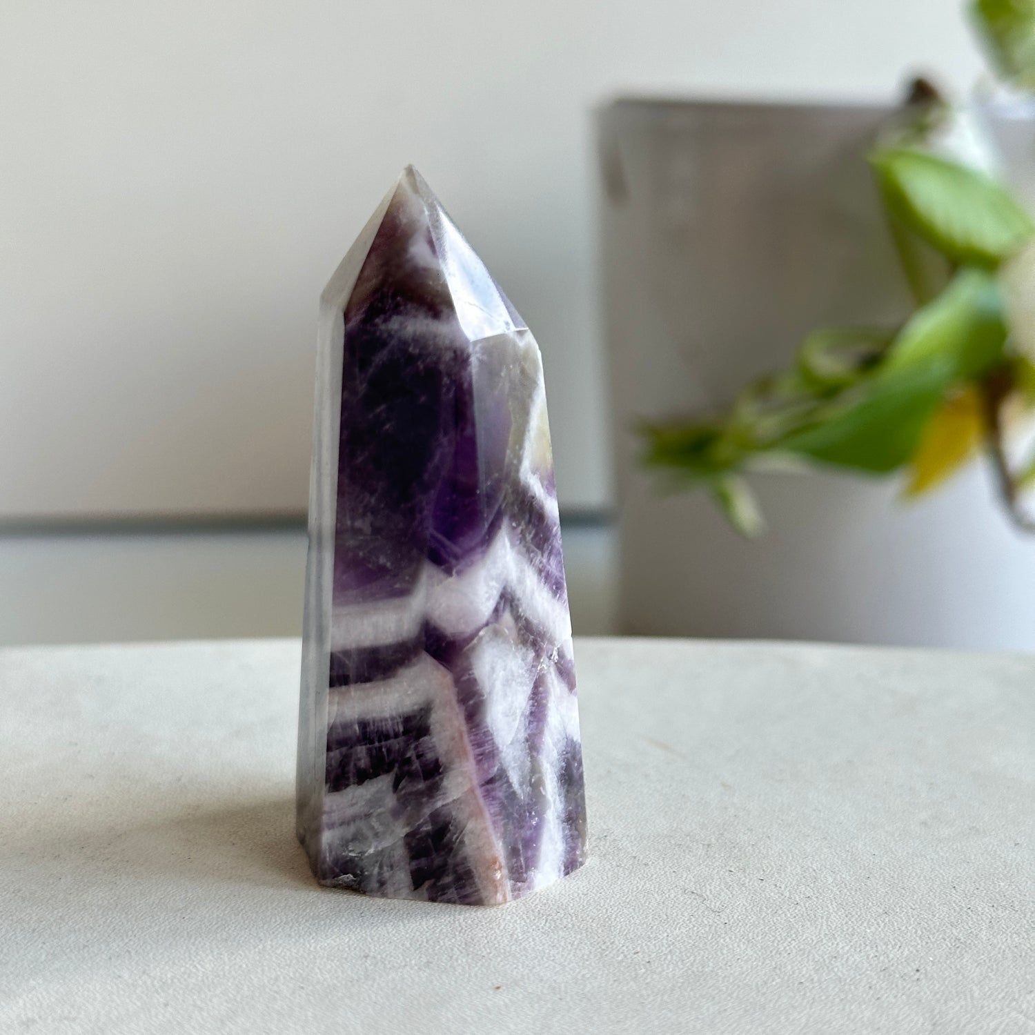 Chevron Amethyst Generator 6.4cm