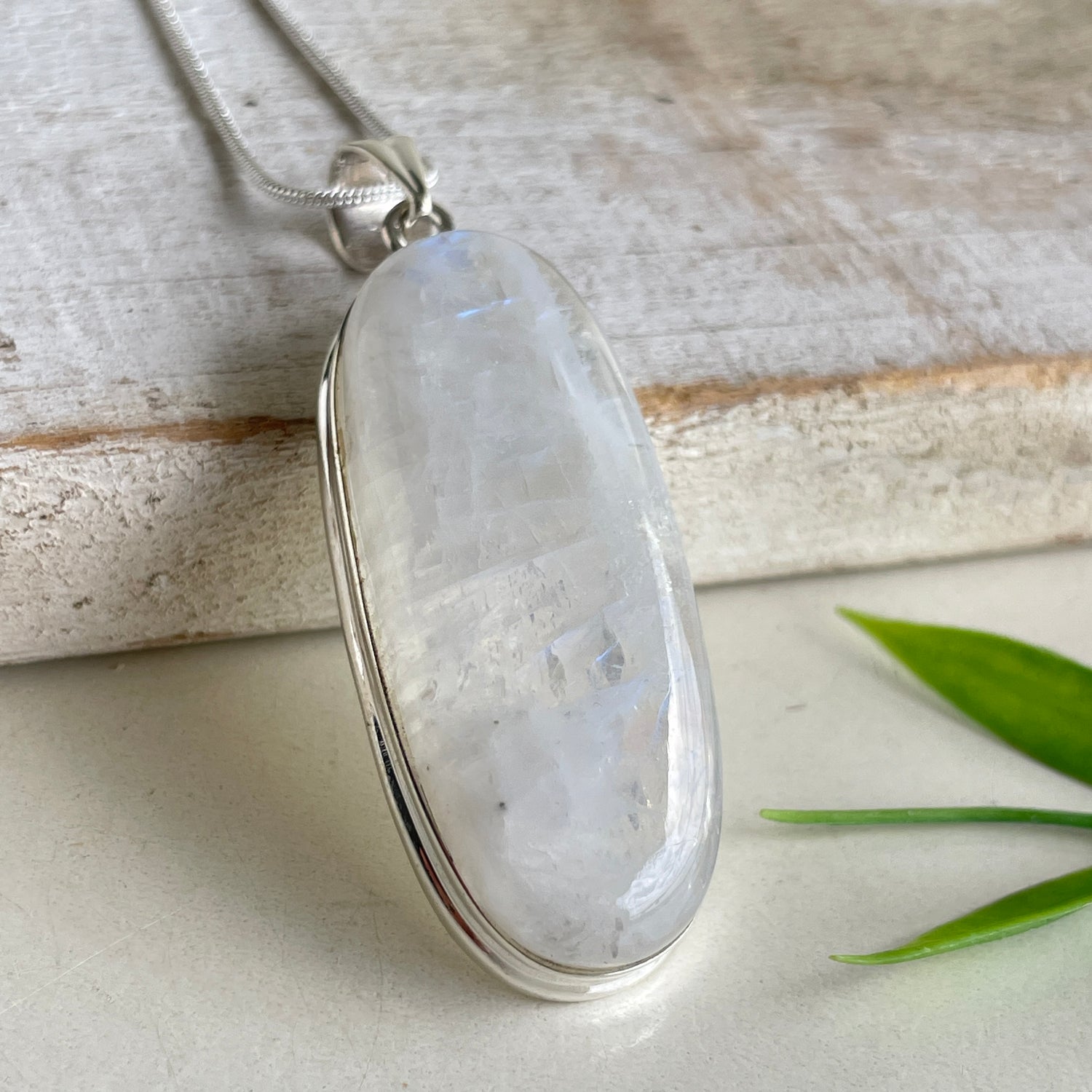 Moonstone Oval Pendant