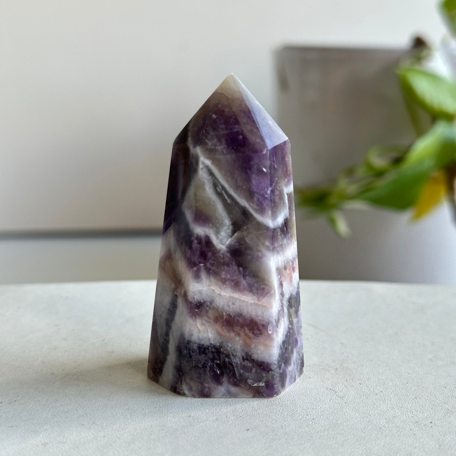 Chevron Amethyst Generator 6.4cm