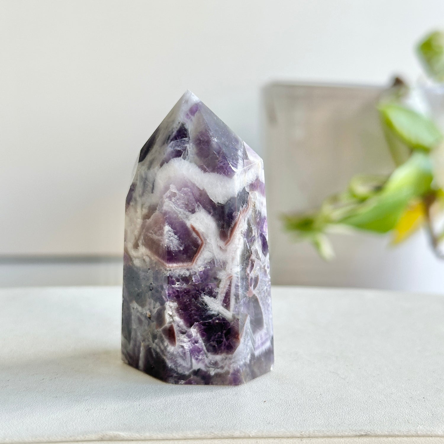 Chevron Amethyst Generator 6.4cm