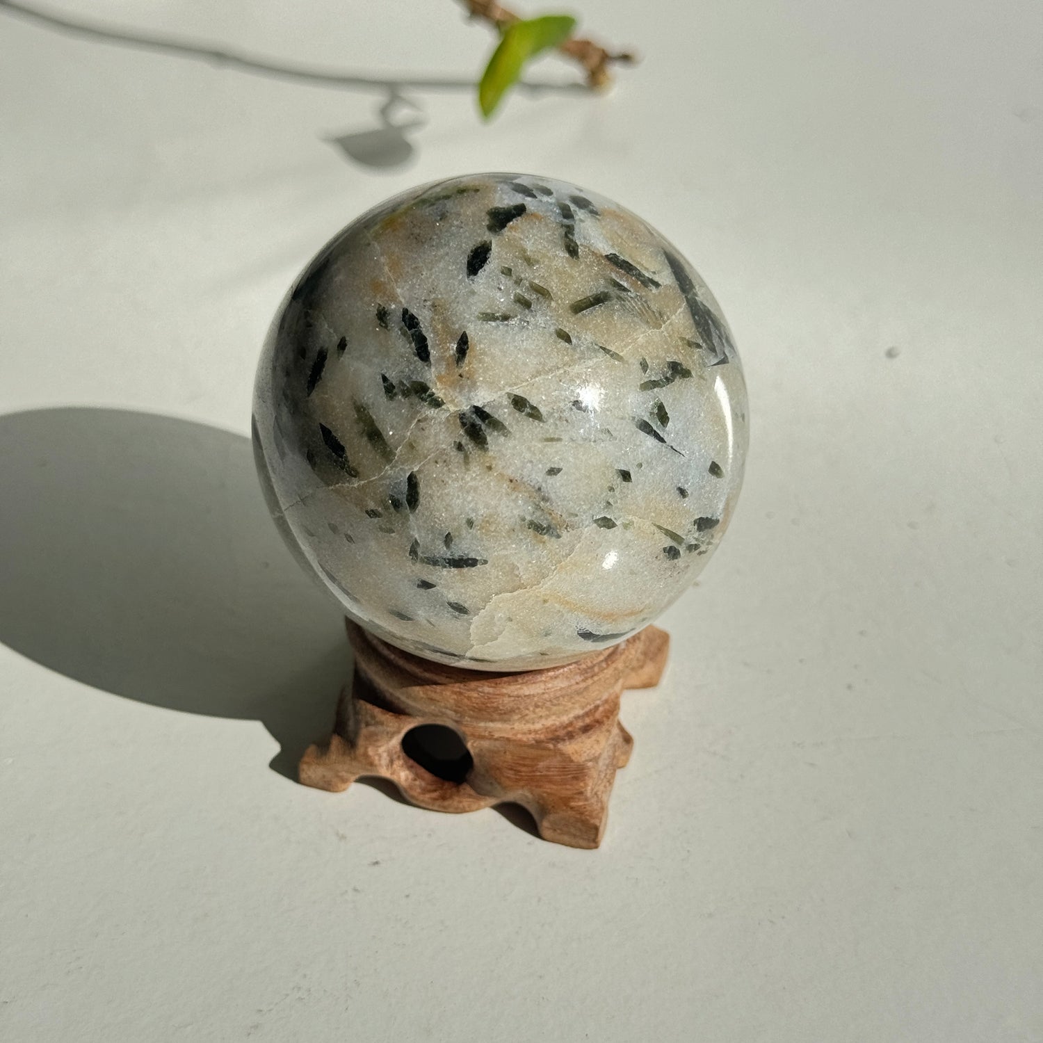 Green Tourmaline Sphere 6.2cm