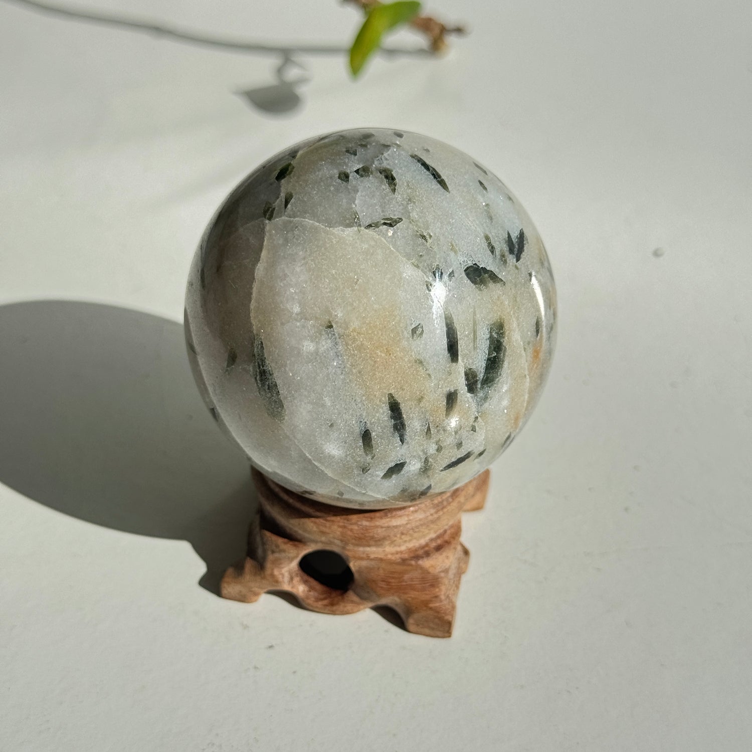 Green Tourmaline Sphere 6.2cm