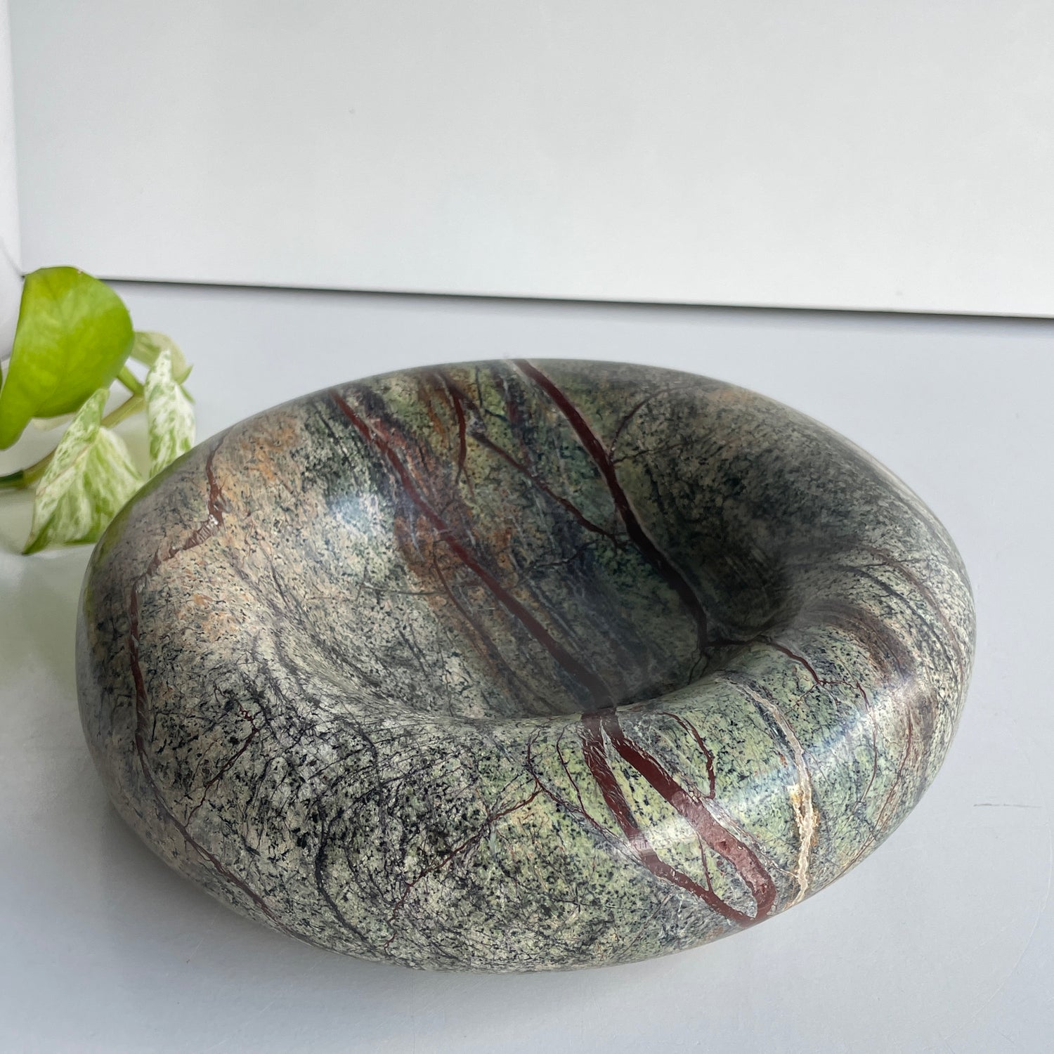 Isobel Marble Bowl Green OD2347