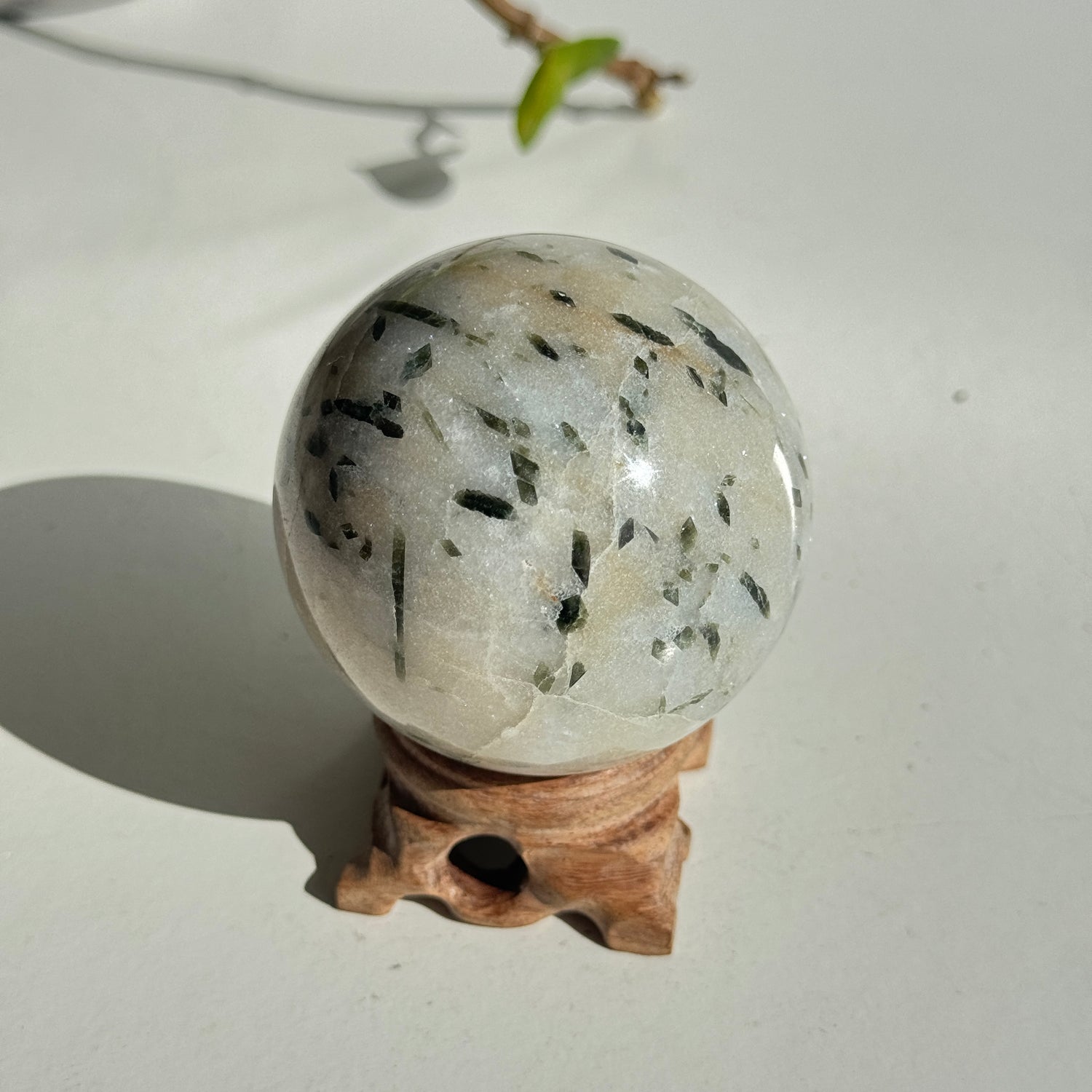 Green Tourmaline Sphere 6.2cm