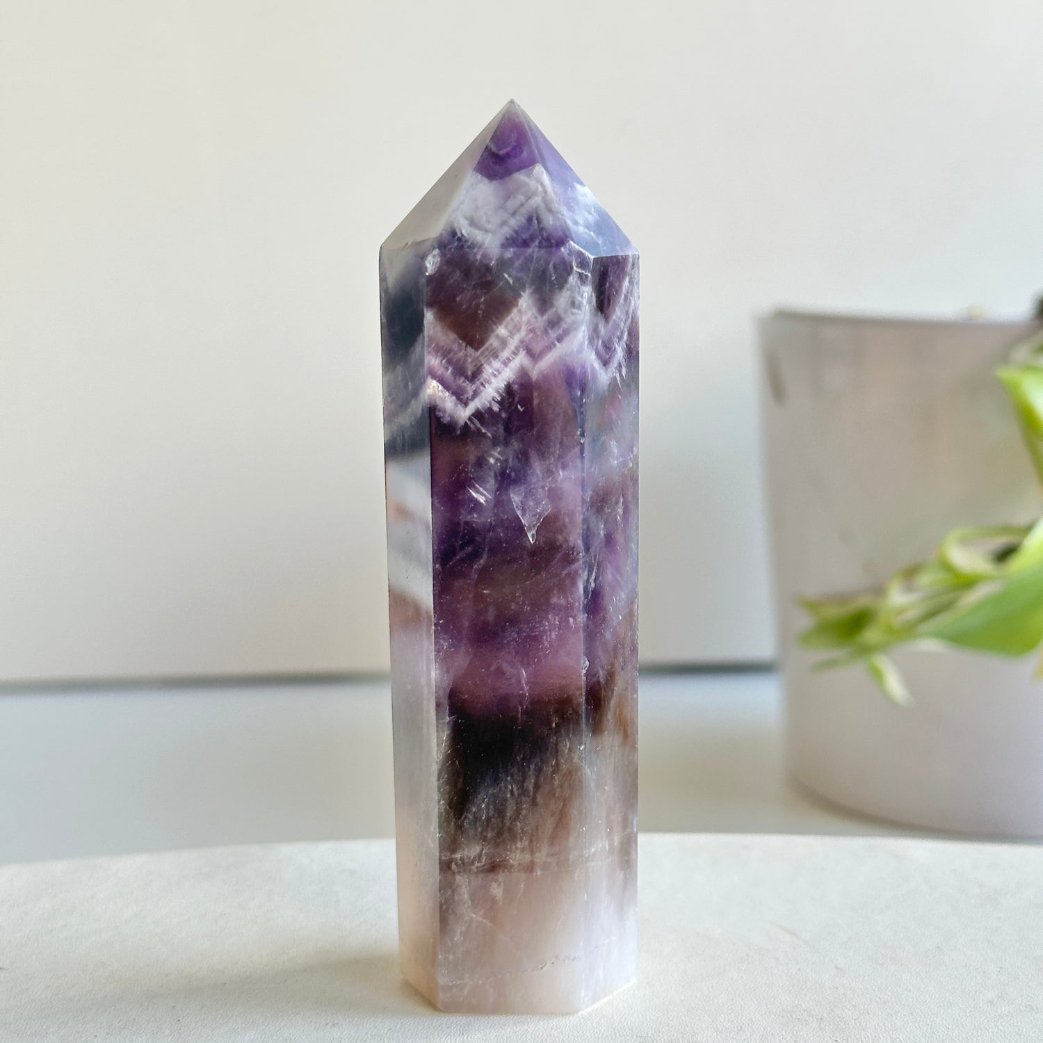 Chevron Amethyst Generator 11.3cm